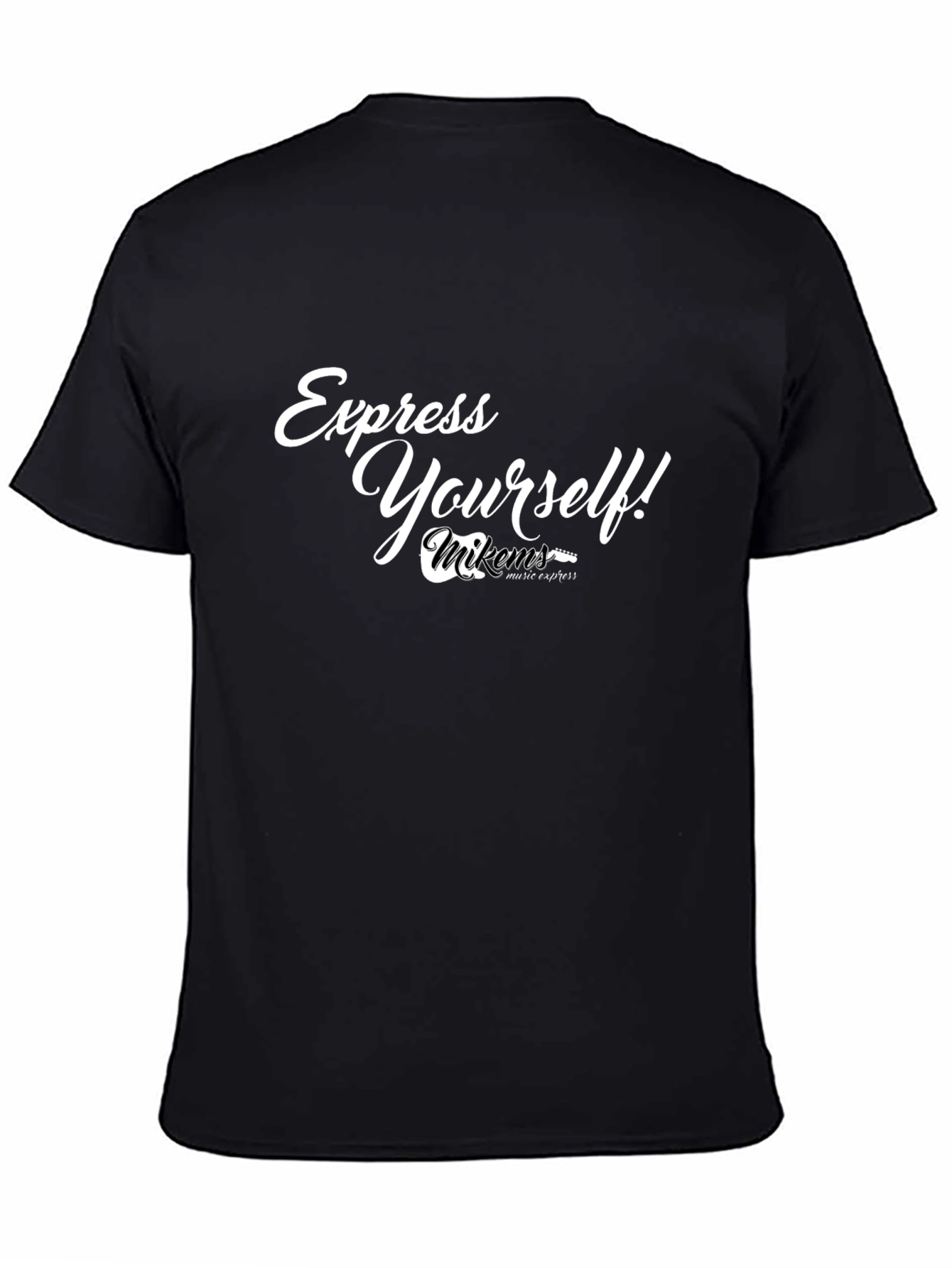 Express Yourself Black Graphic Tee