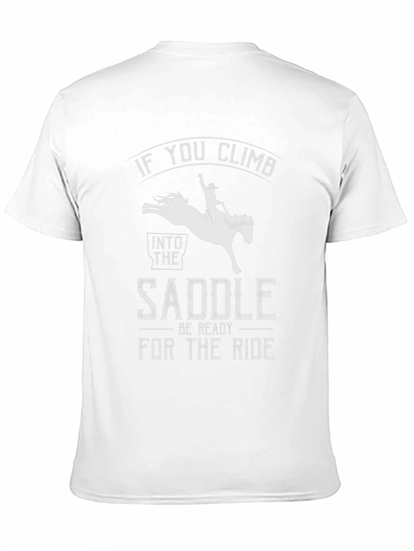 Cowboy Ride T-Shirt: Climb into the Saddle