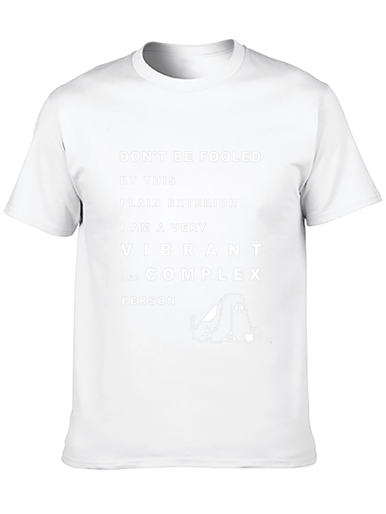 Vibrant & Complex Person Graphic Tee