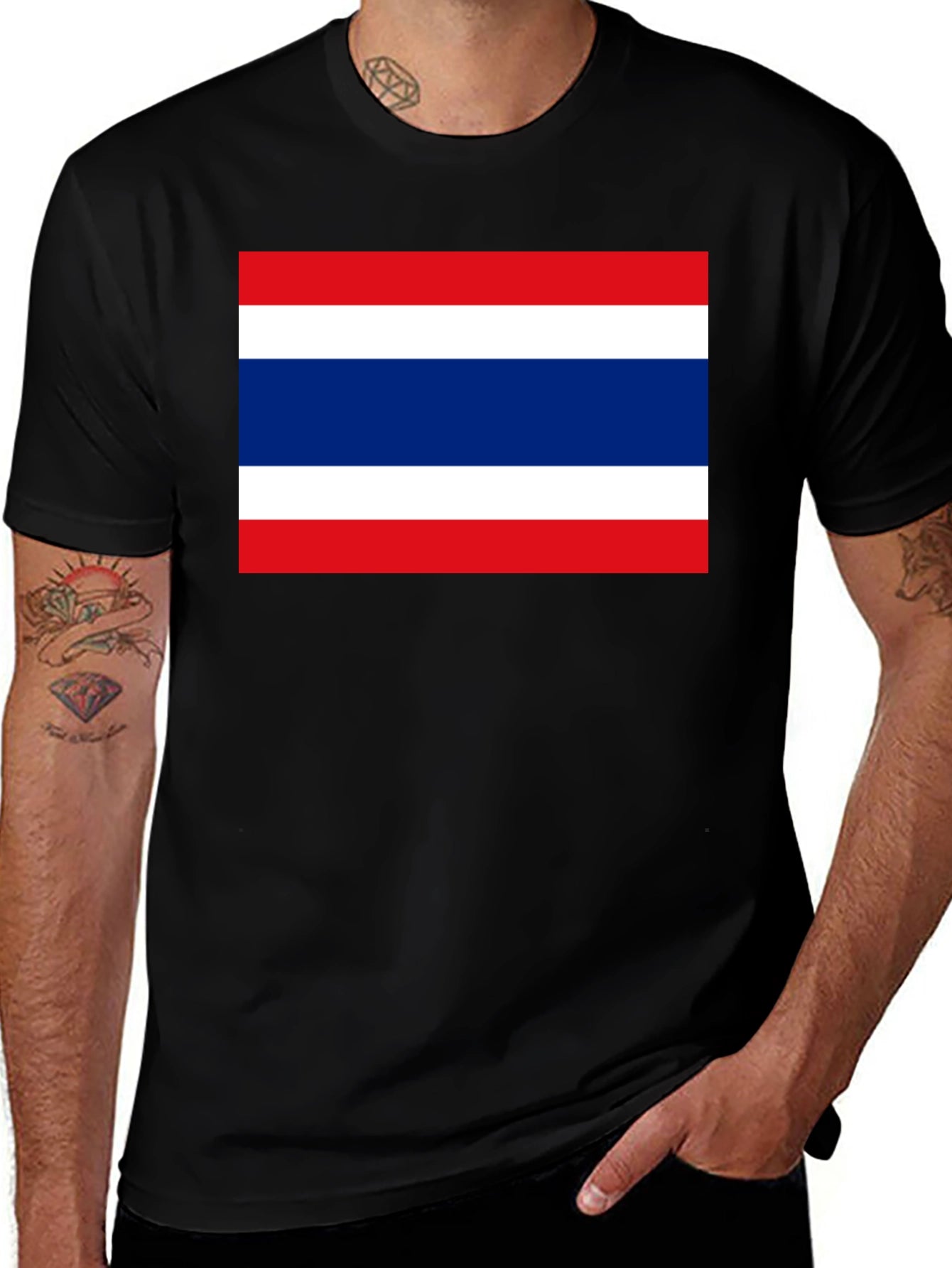 Thailand Flag T-Shirt - Show Your Pride