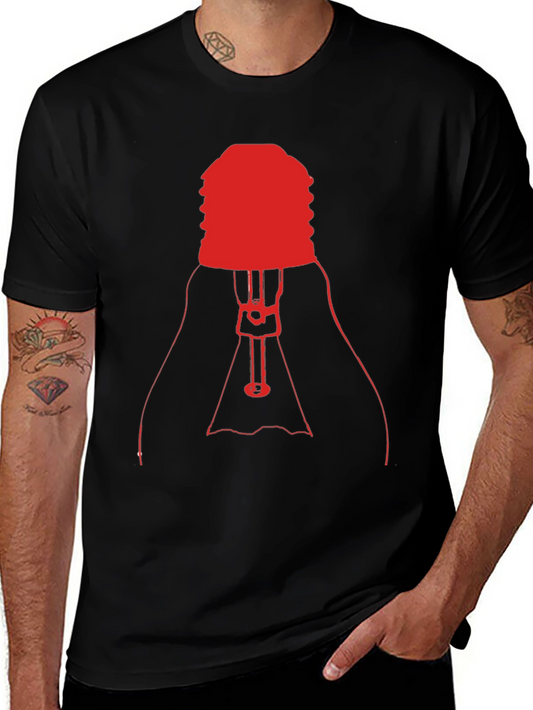 Red Light Bulb Graphic Tee