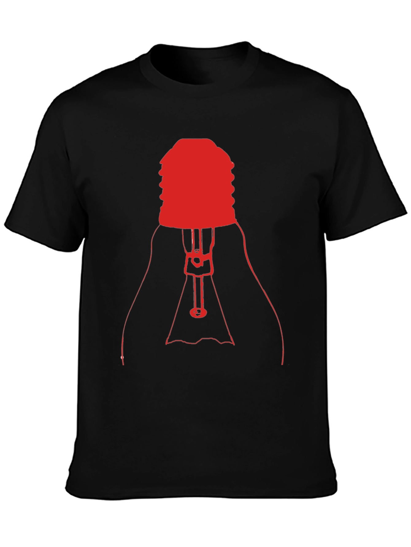 Red Light Bulb Graphic Tee