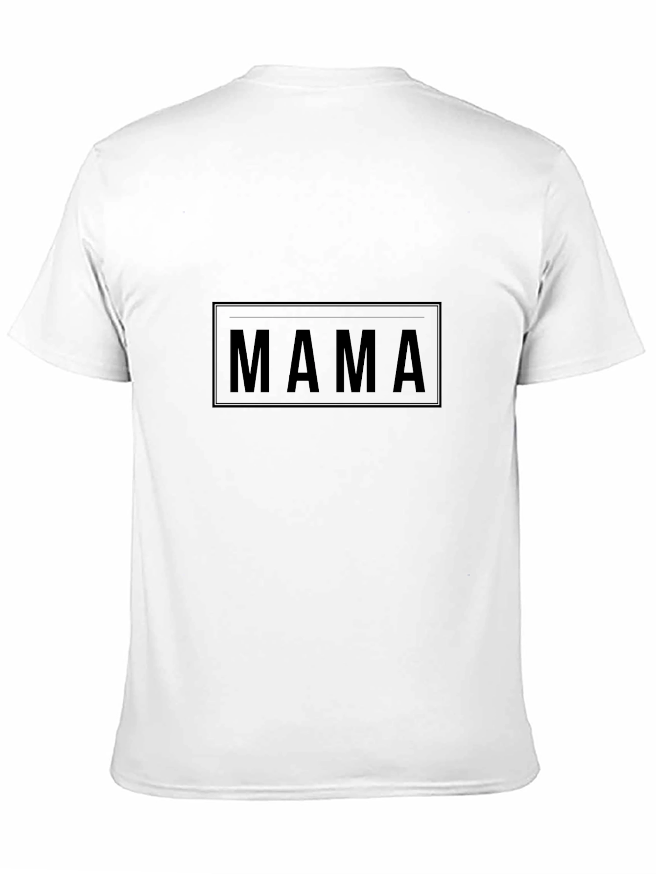 MAMA Graphic Tee - Classic Black Crew Neck
