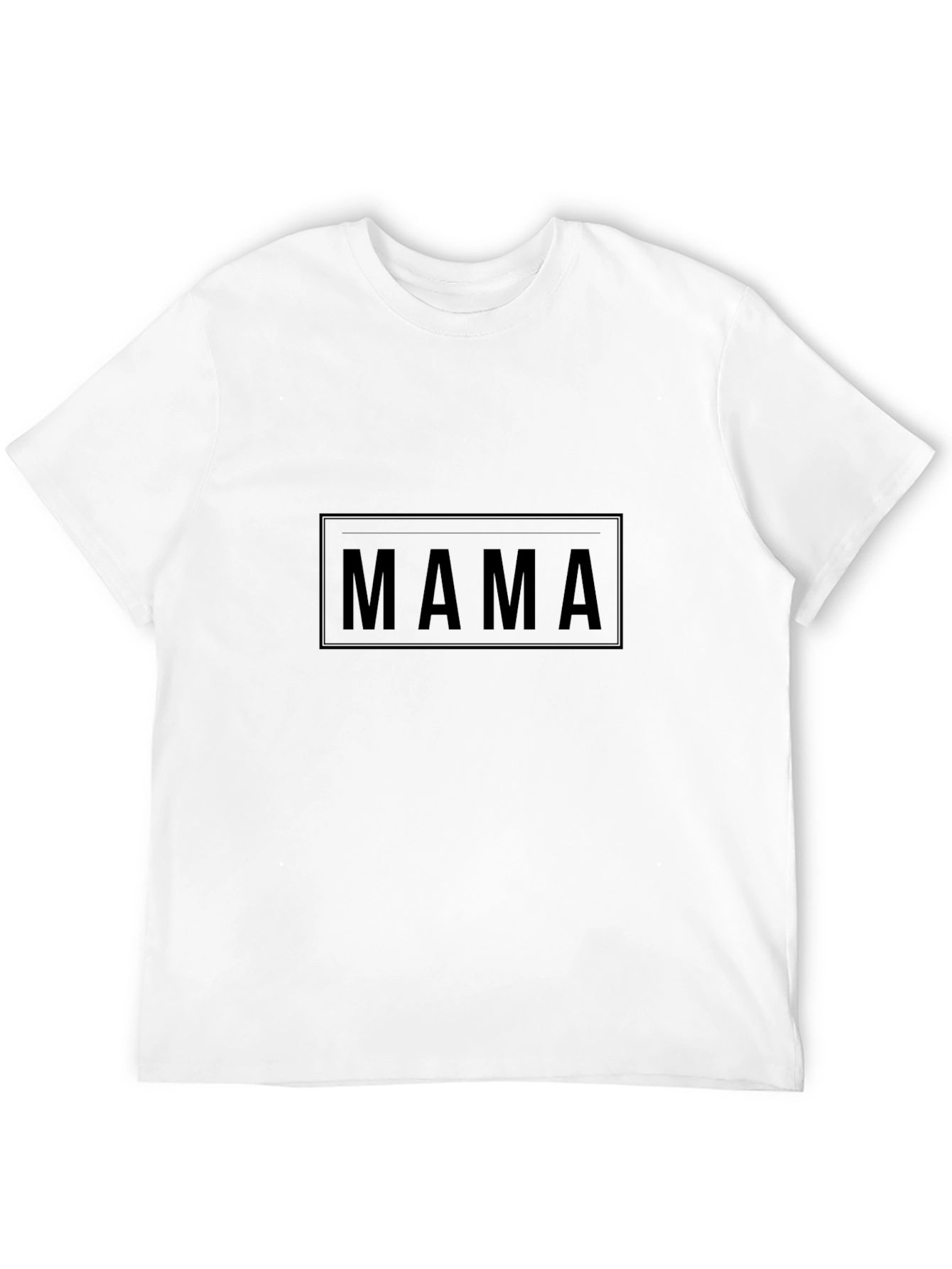 MAMA Graphic Tee - Classic Black Crew Neck