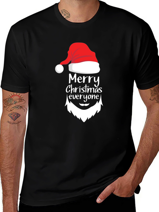 Merry Christmas Santa Graphic T-Shirt