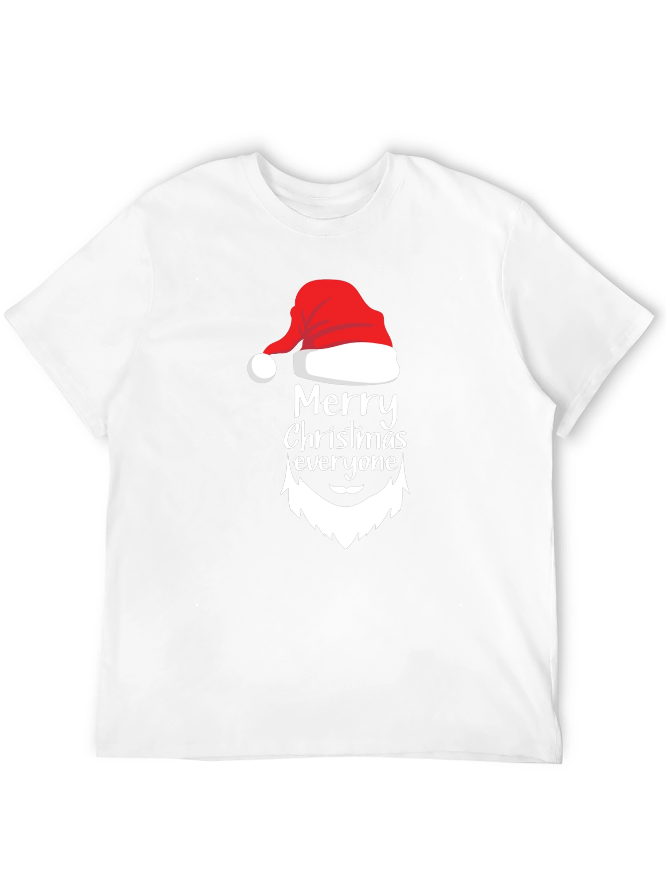 Merry Christmas Santa Graphic T-Shirt