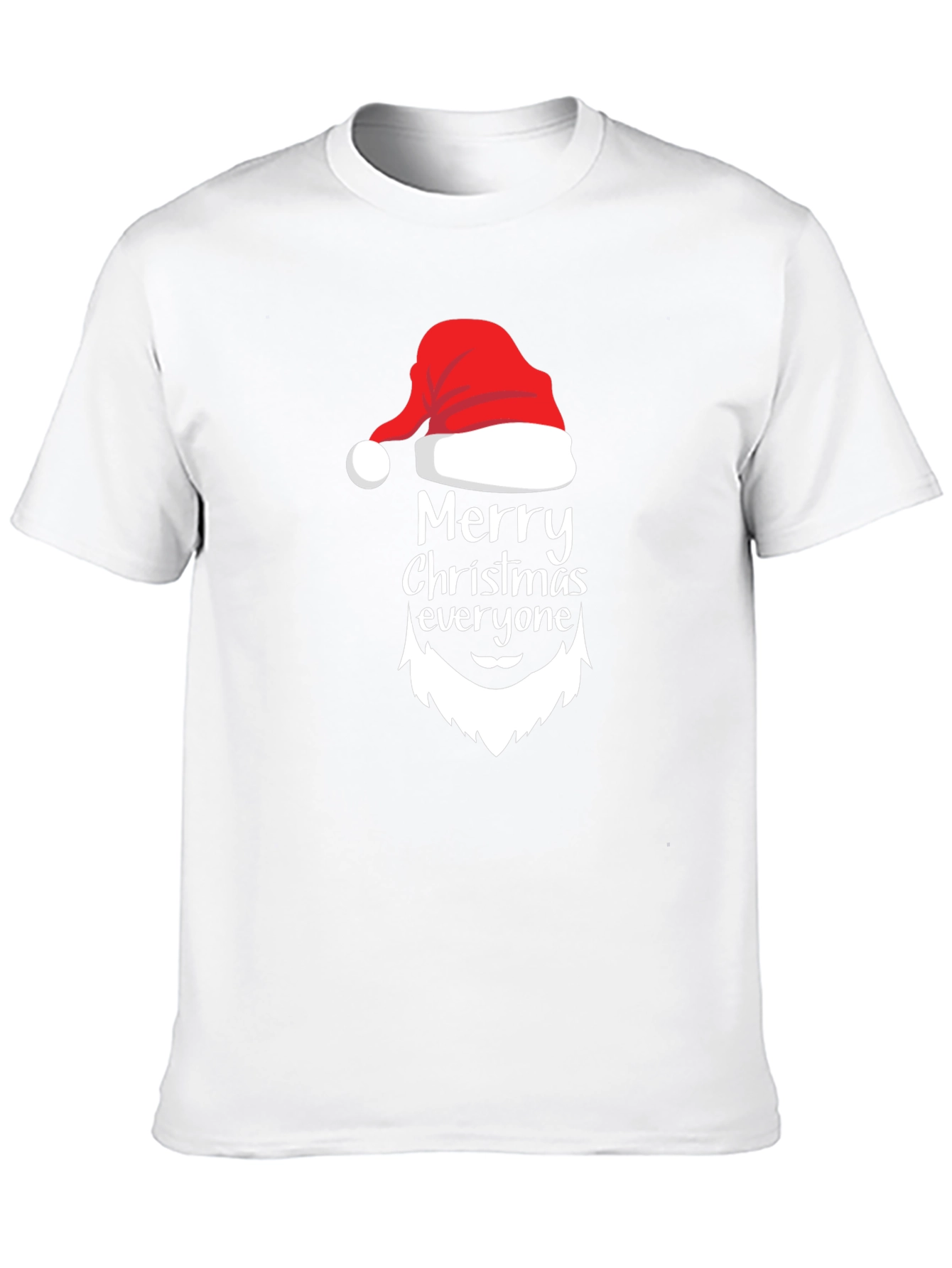 Merry Christmas Santa Graphic T-Shirt