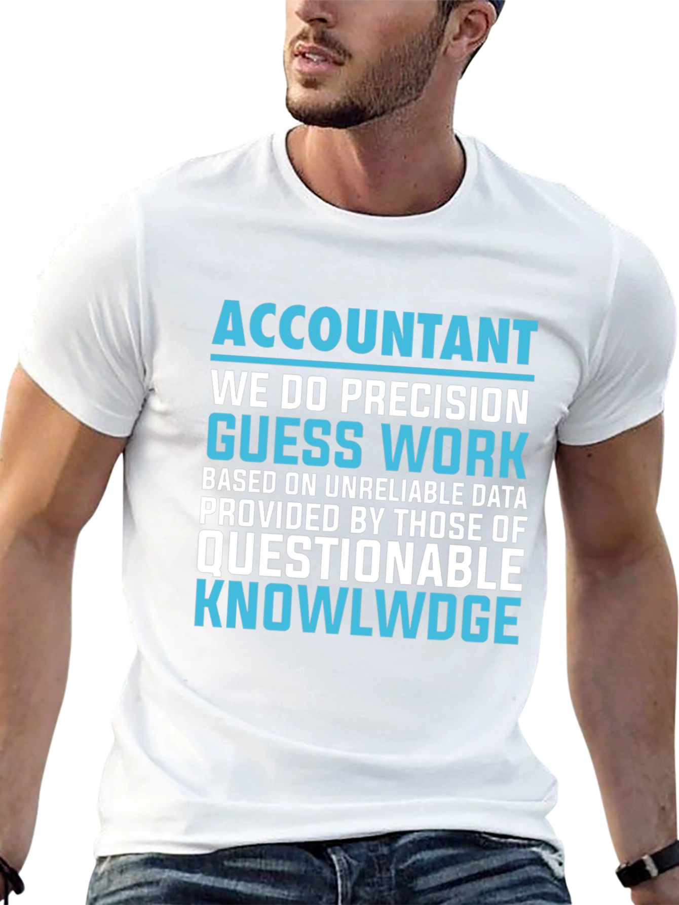 Accountant Precision Work Graphic T-Shirt