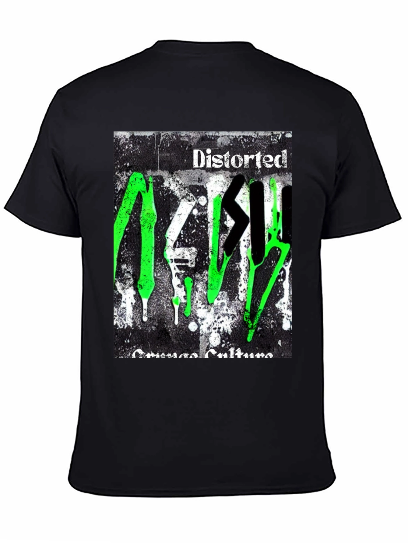 Distorted Garage Culture Graphic Tee