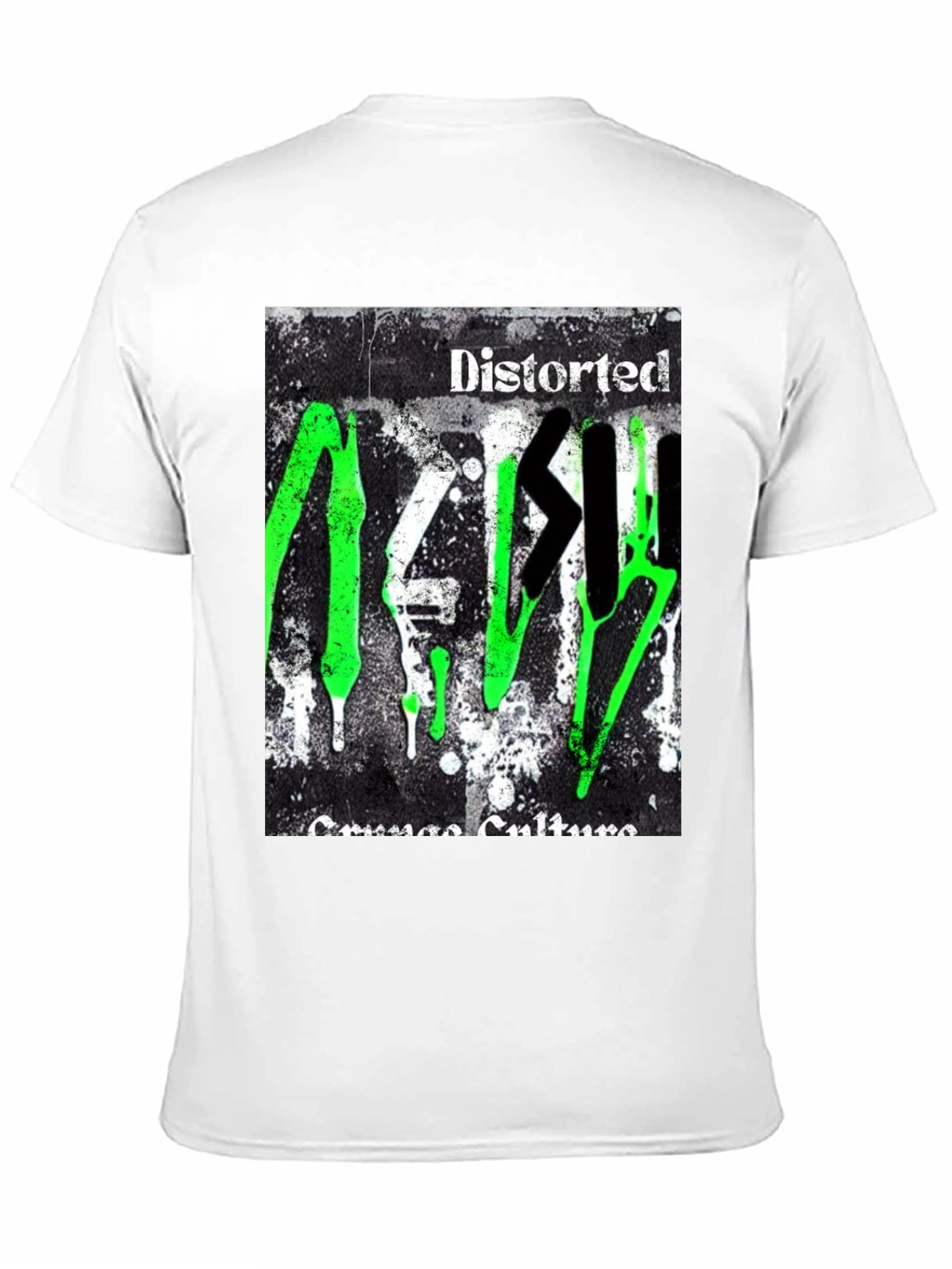 Distorted Garage Culture Graphic Tee