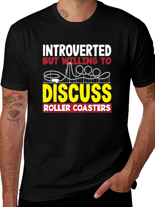 Introverted Roller Coaster Lover T-Shirt