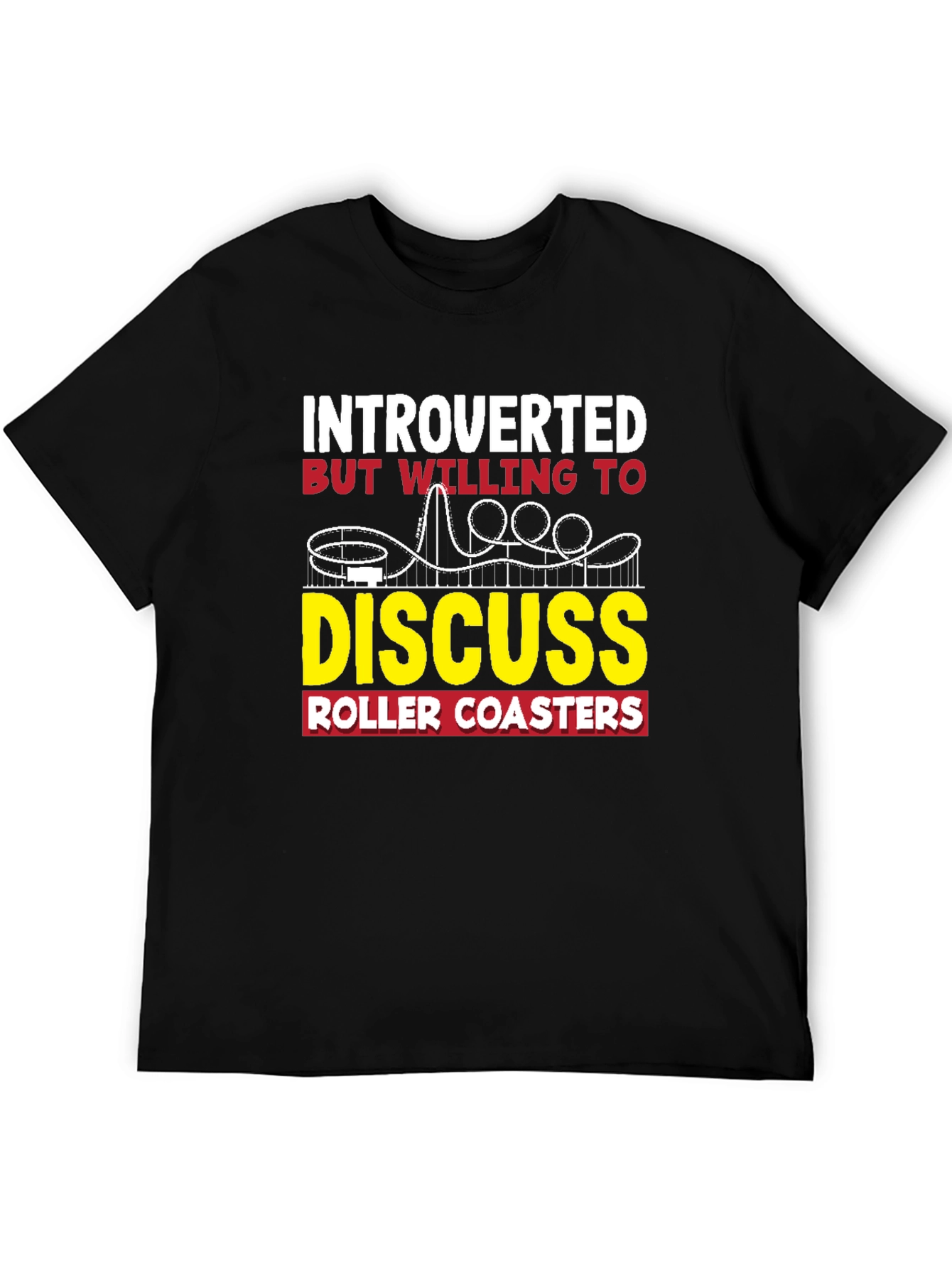 Introverted Roller Coaster Lover T-Shirt