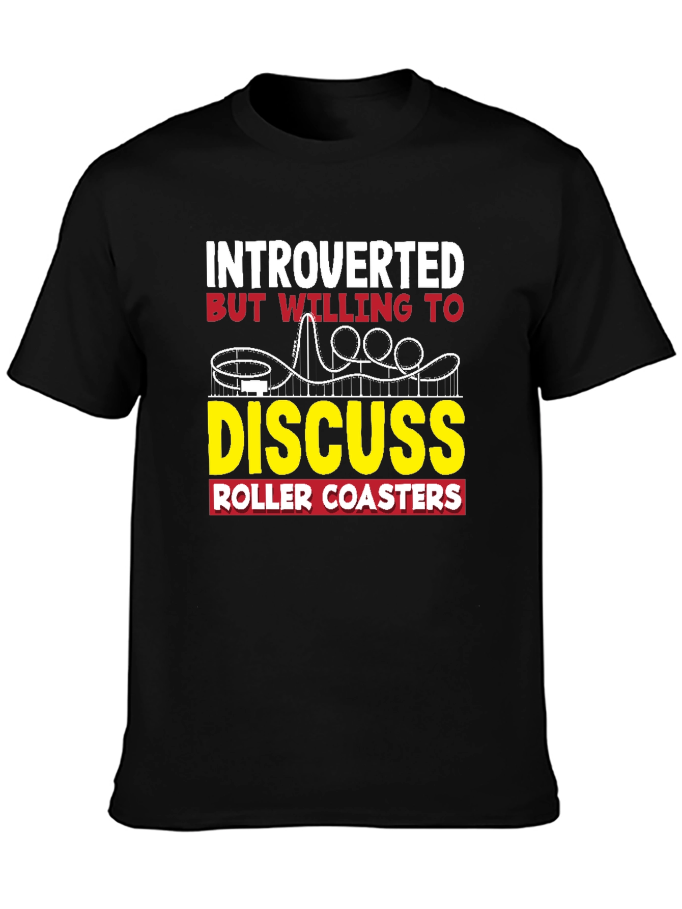Introverted Roller Coaster Lover T-Shirt