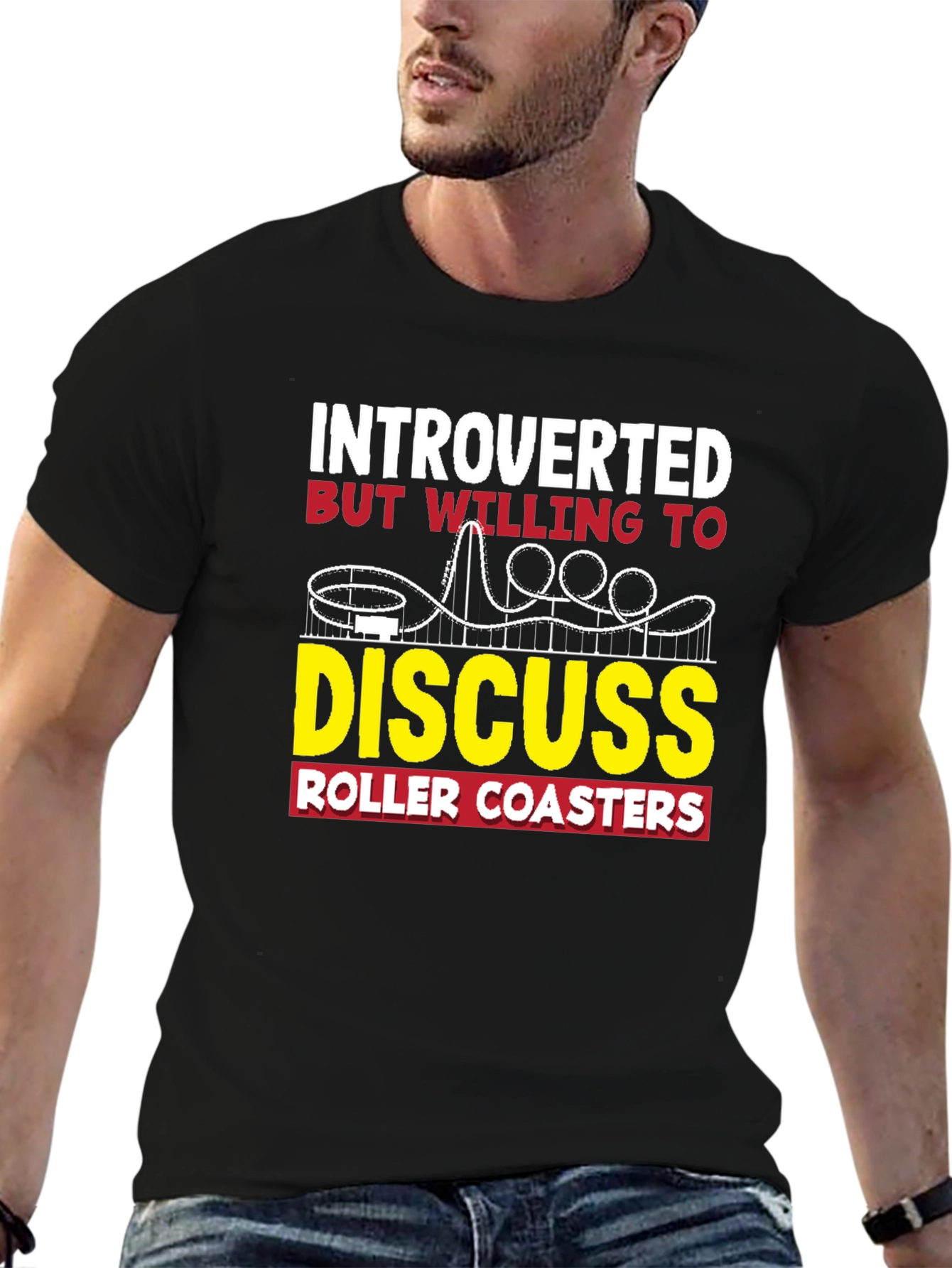 Introverted Roller Coaster Lover T-Shirt