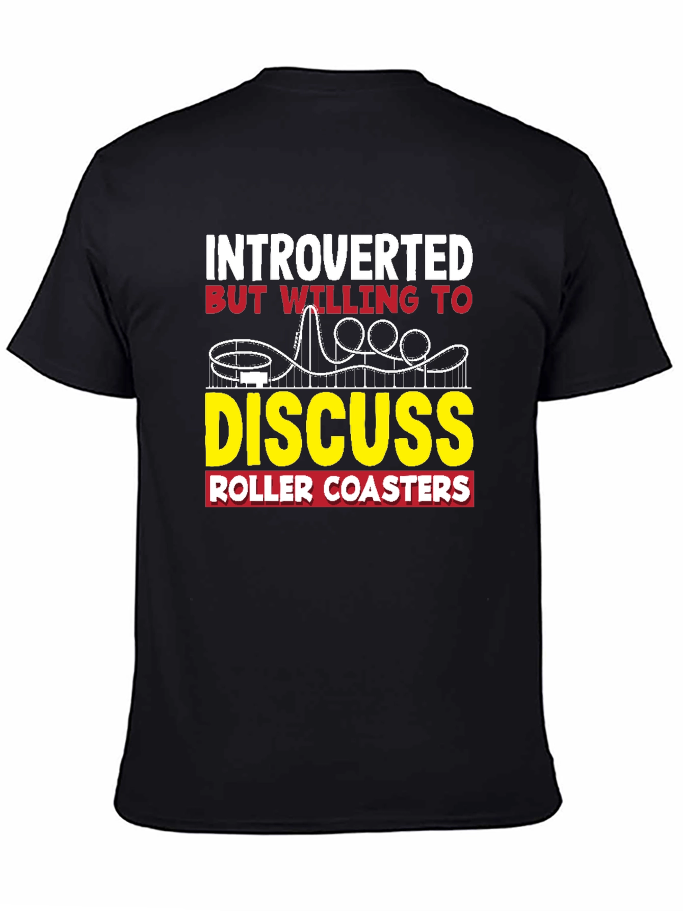 Introverted Roller Coaster Lover T-Shirt