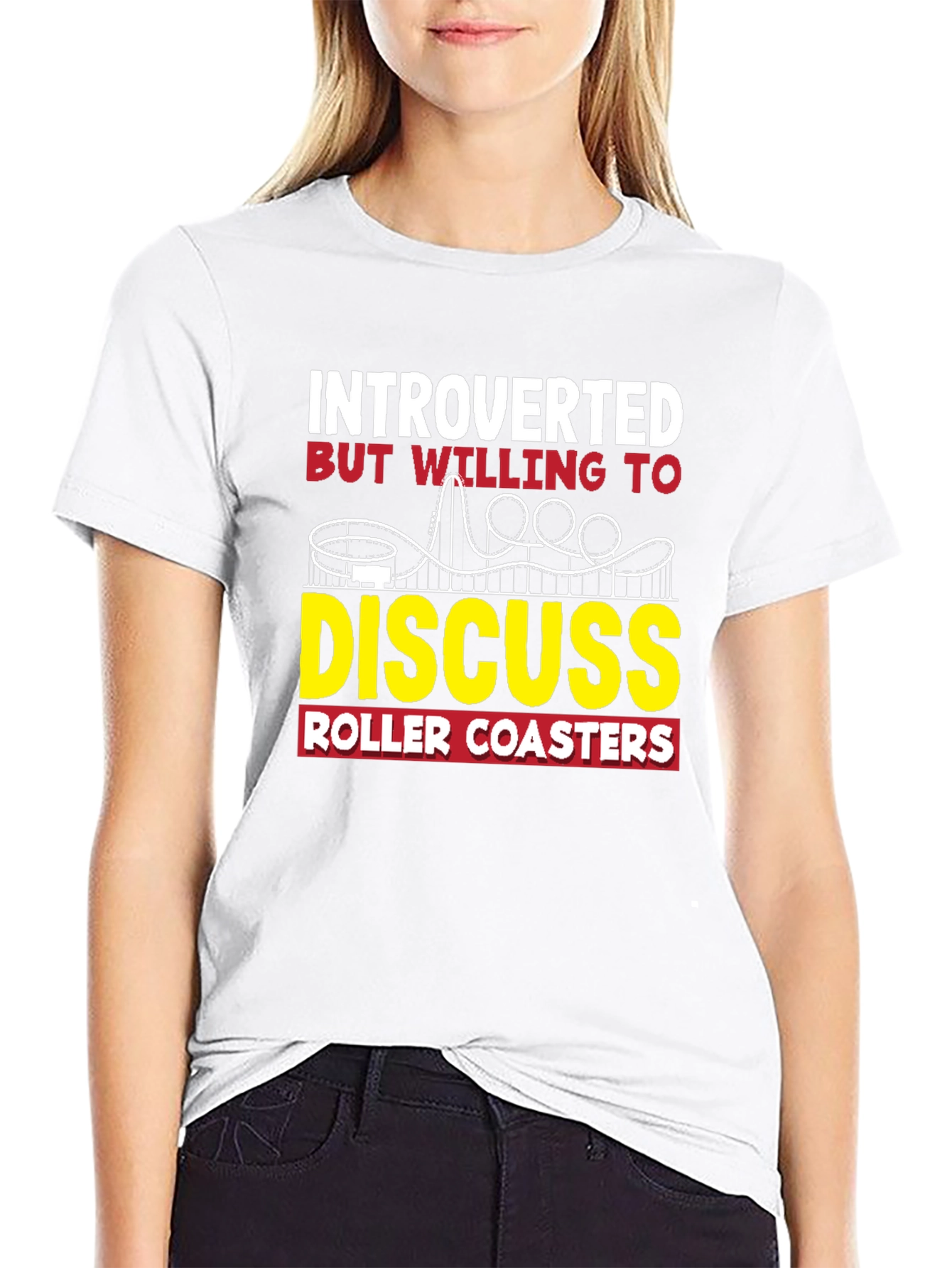 Introverted Roller Coaster Lover T-Shirt