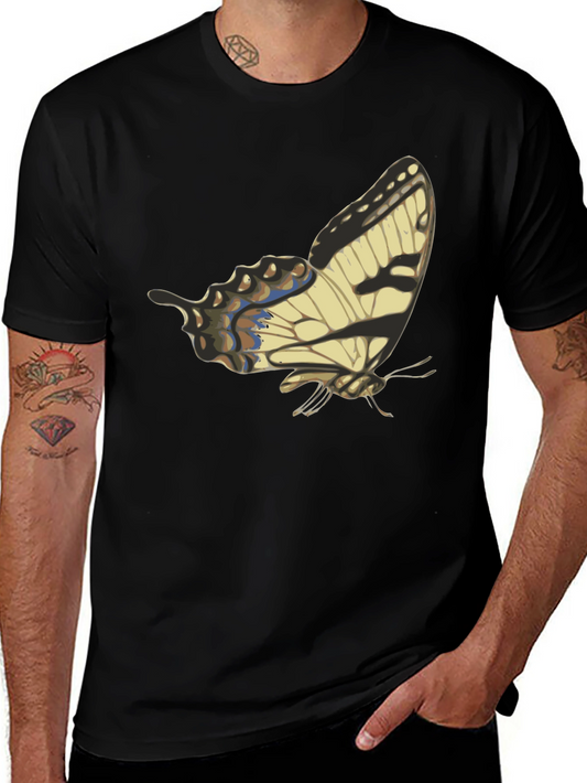 Butterfly Graphic T-Shirt - Stylish Mens Tee