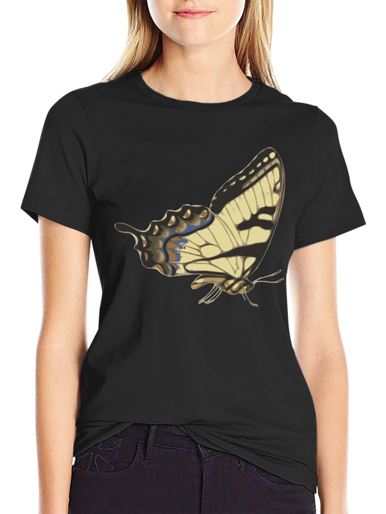 Butterfly Graphic T-Shirt - Stylish Mens Tee