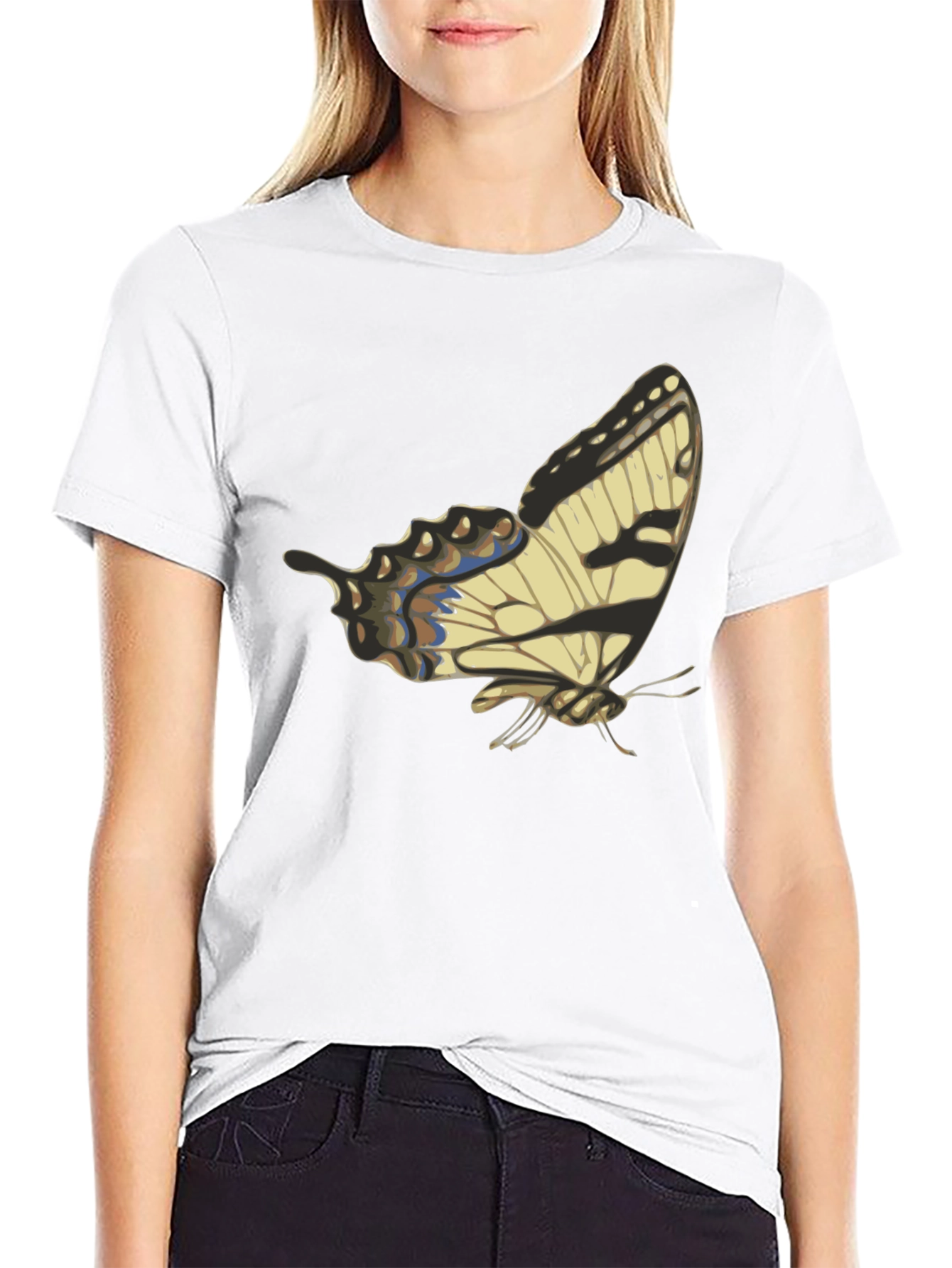 Butterfly Graphic T-Shirt - Stylish Mens Tee