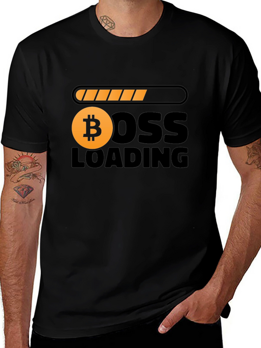 Bitcoin Boss Loading T-Shirt - Crypto Tee