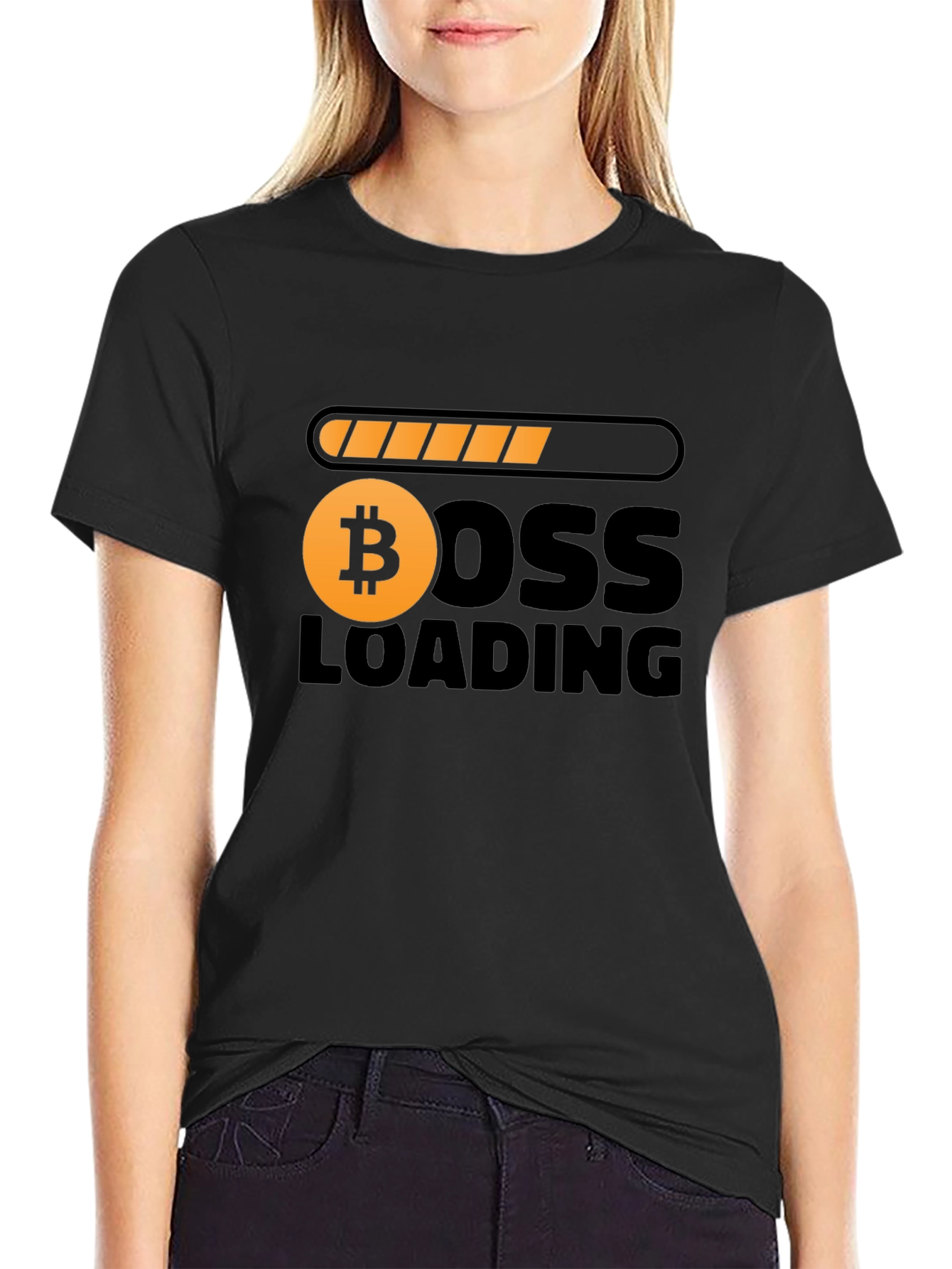 Bitcoin Boss Loading T-Shirt - Crypto Tee