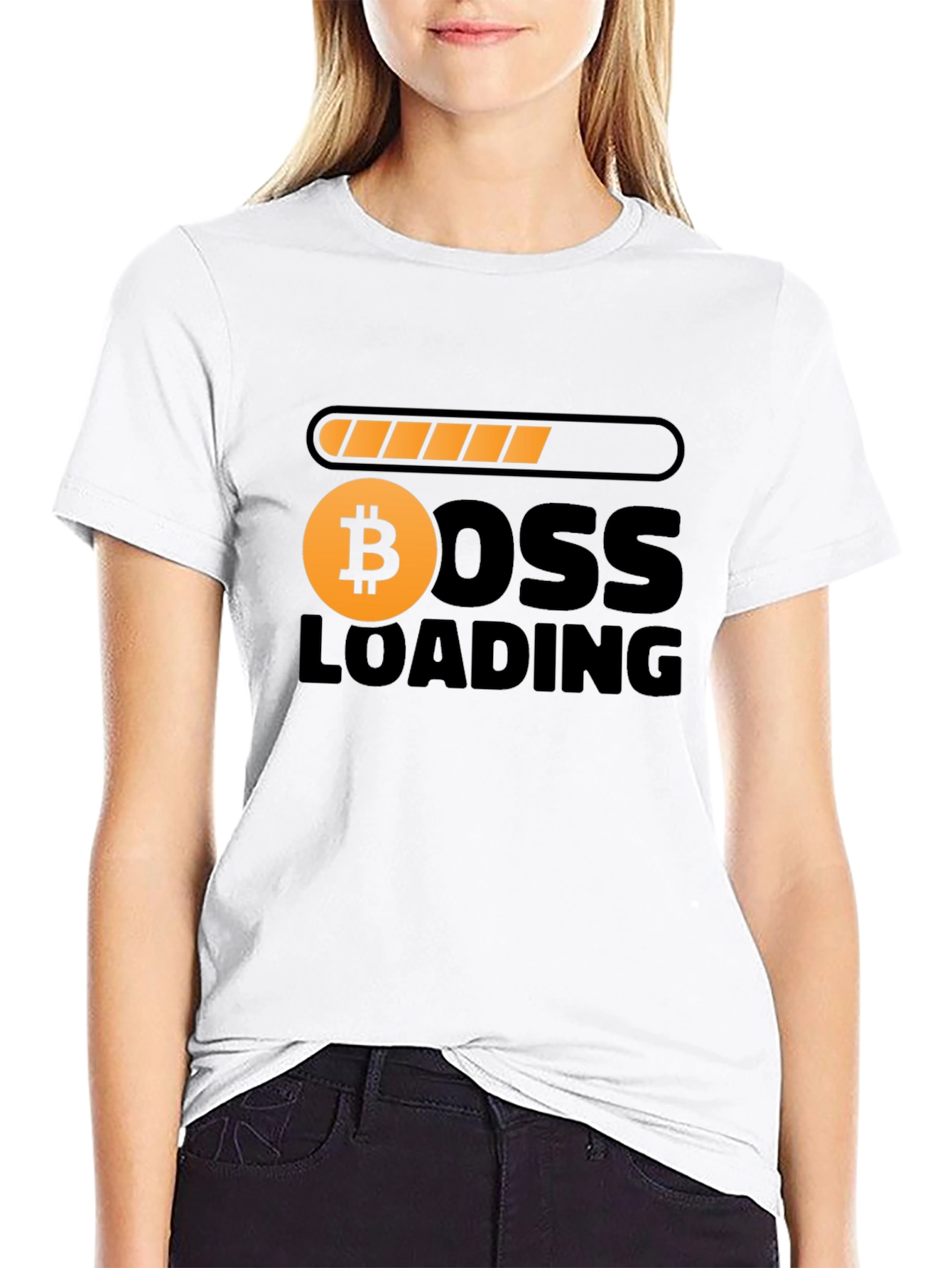 Bitcoin Boss Loading T-Shirt - Crypto Tee