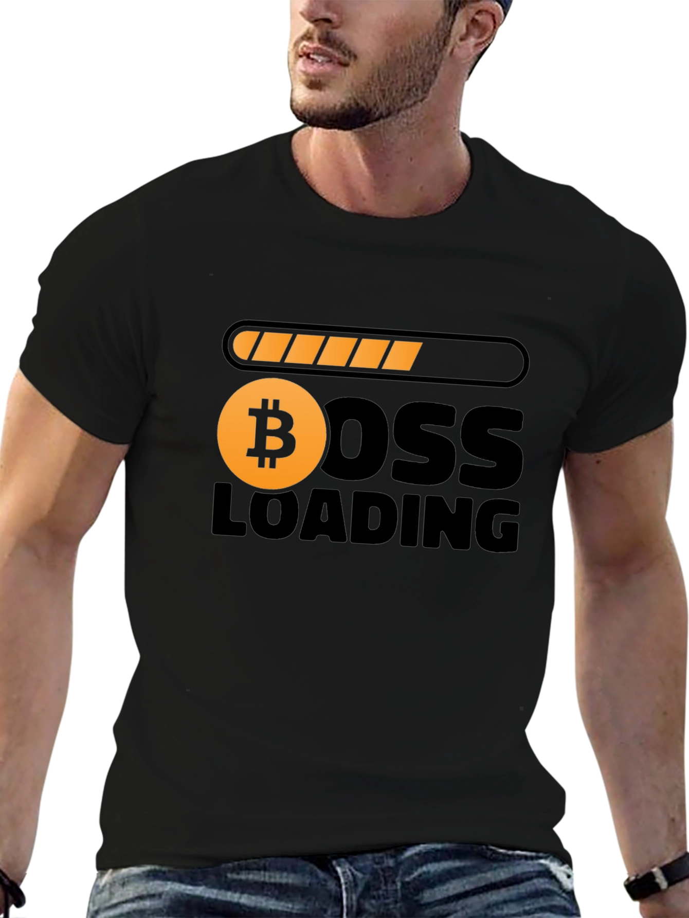 Bitcoin Boss Loading T-Shirt - Crypto Tee