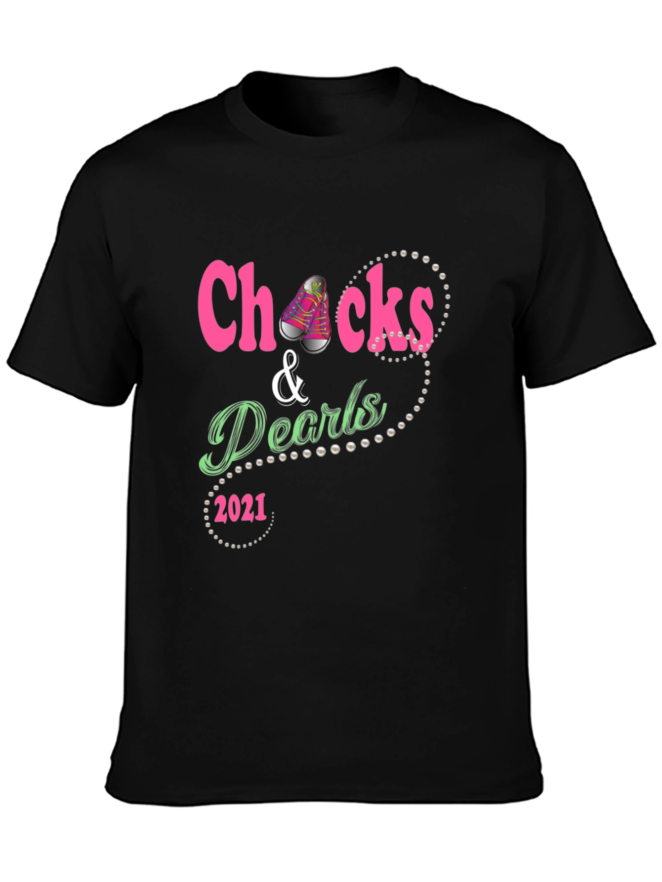 Chucks & Pearls 2021 Graphic Tee
