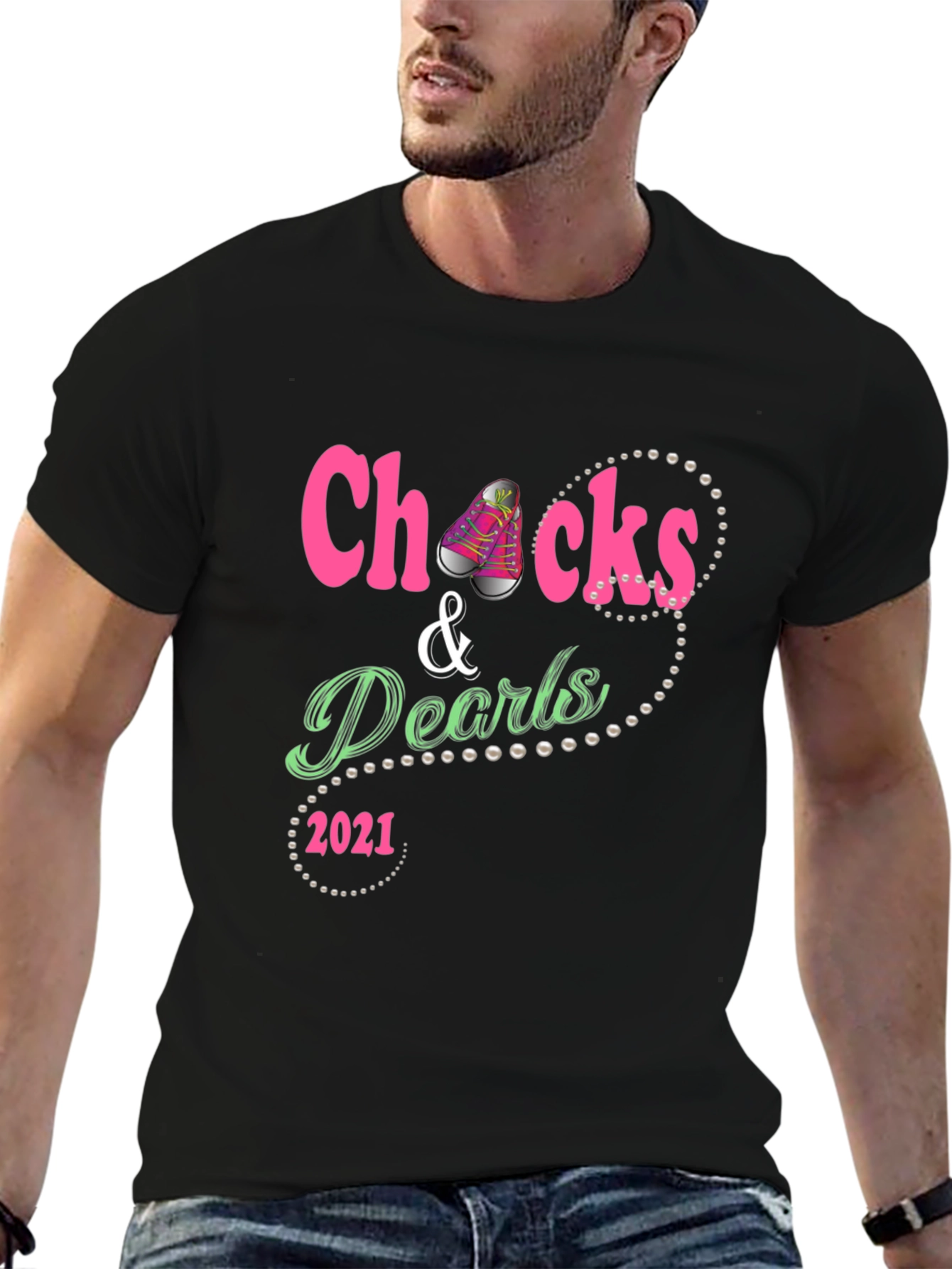 Chucks & Pearls 2021 Graphic Tee
