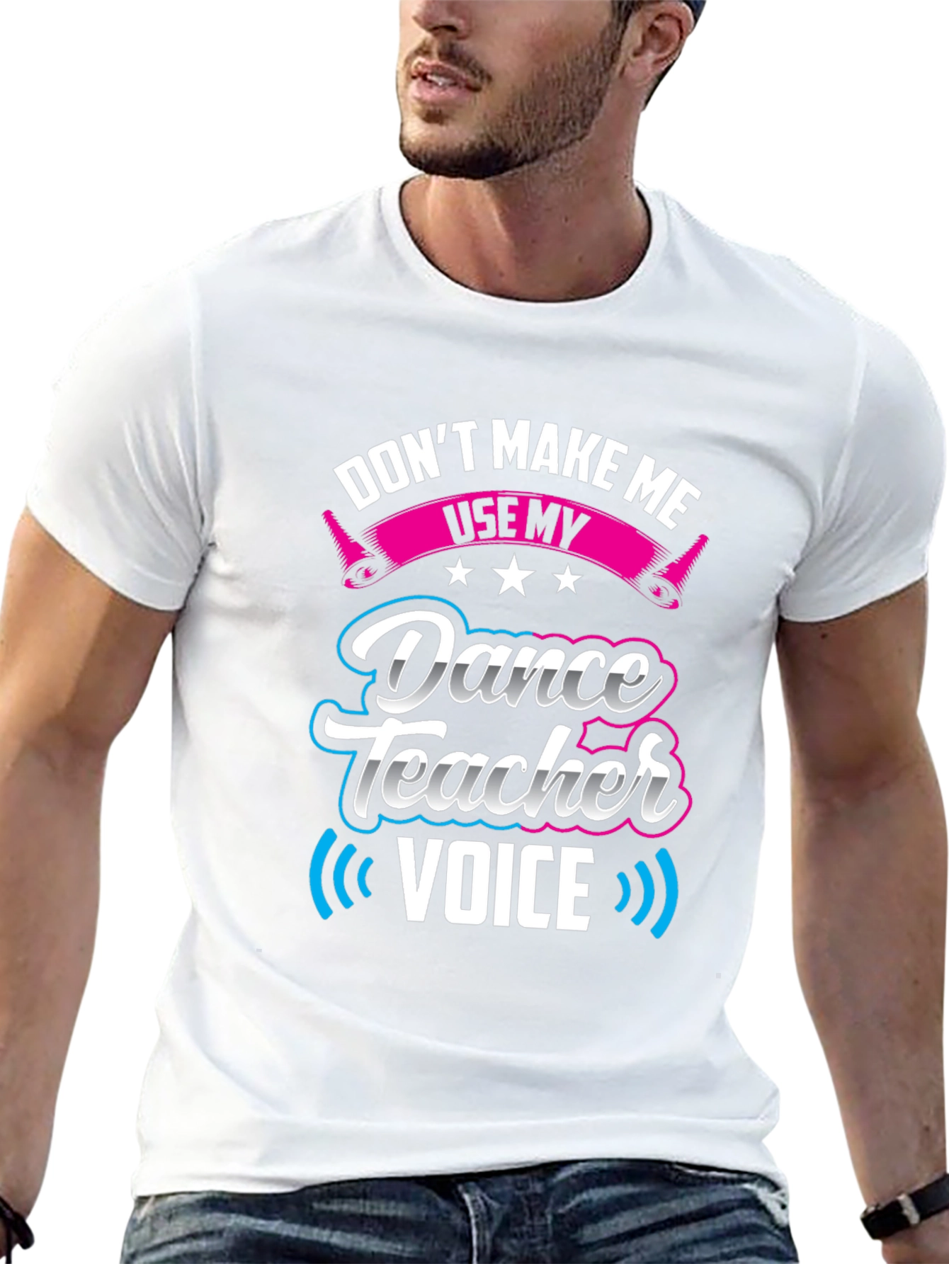 Dance Teacher Voice T-Shirt - Novelty Graphic Tee
