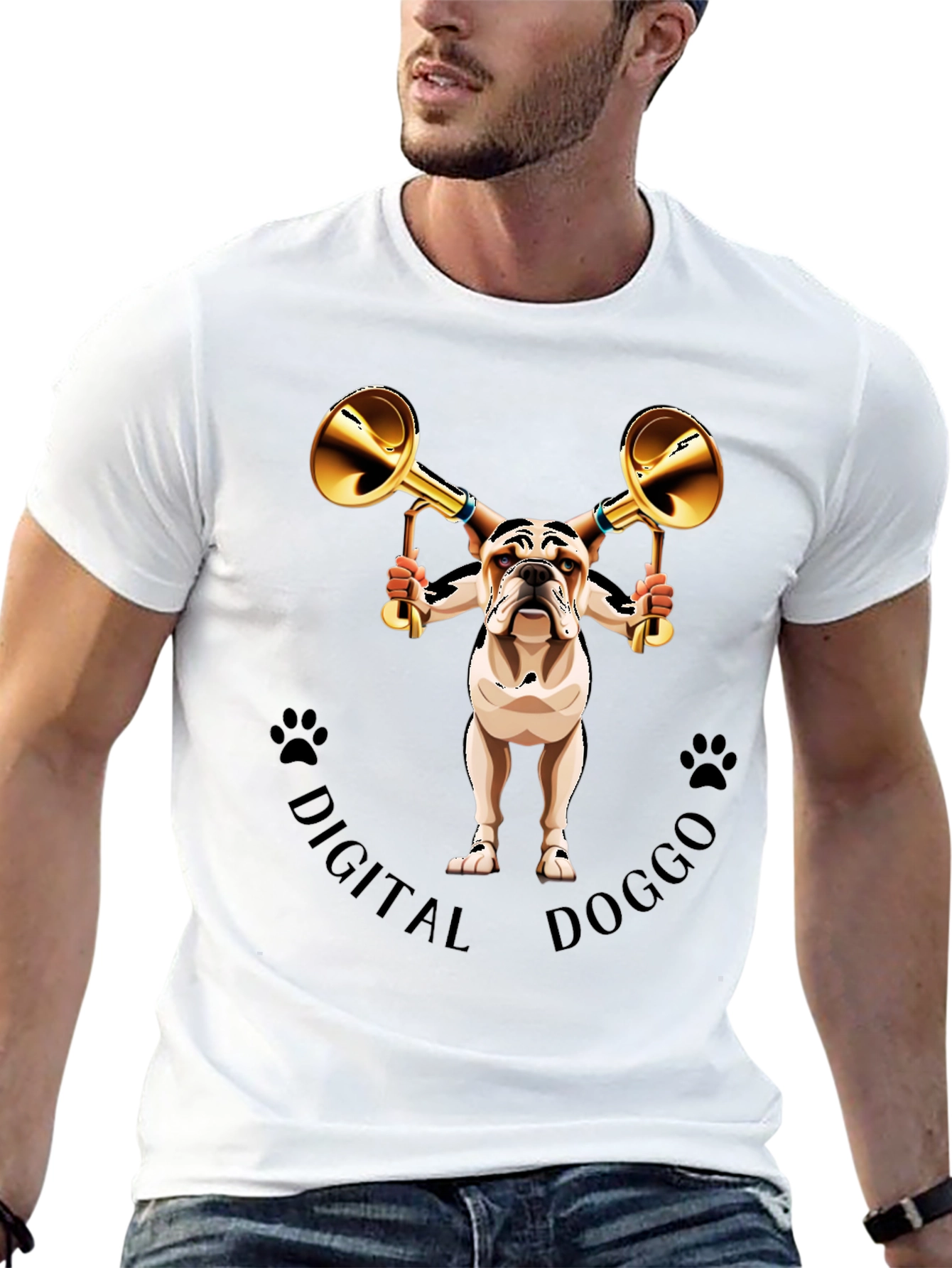 Digital Doggo Graphic Tee