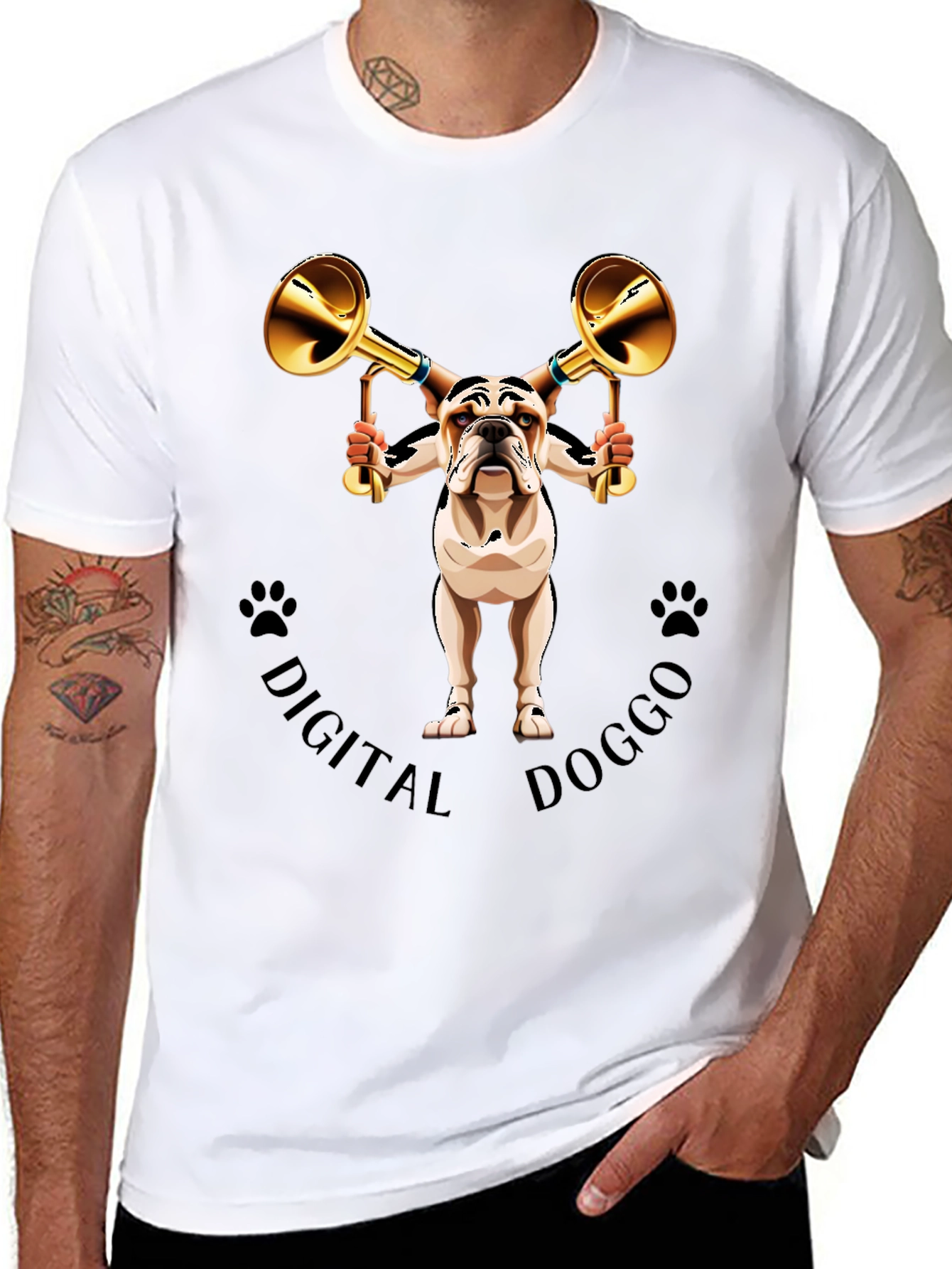 Digital Doggo Graphic Tee