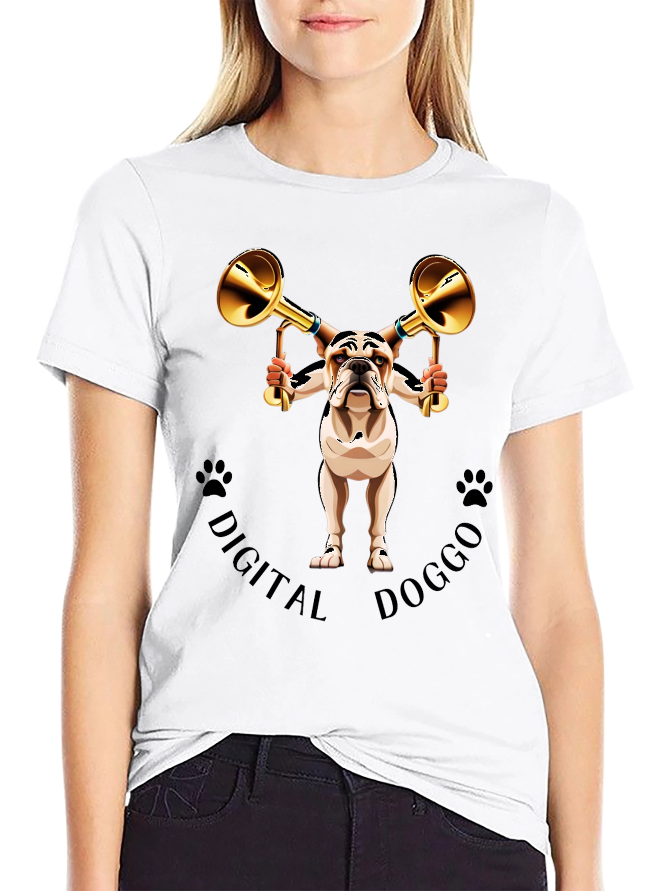 Digital Doggo Graphic Tee