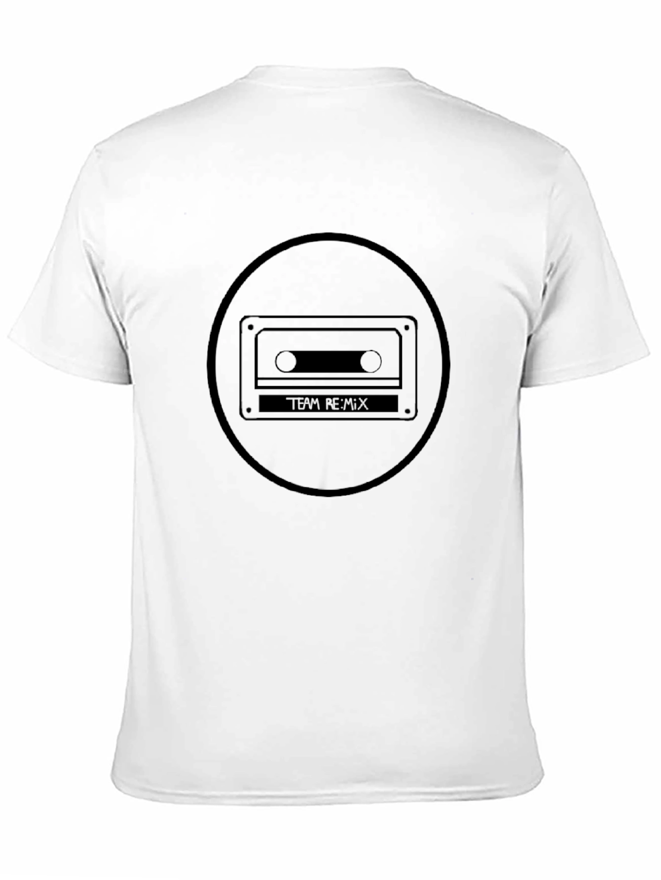 Team Remix Graphic Black T-Shirt