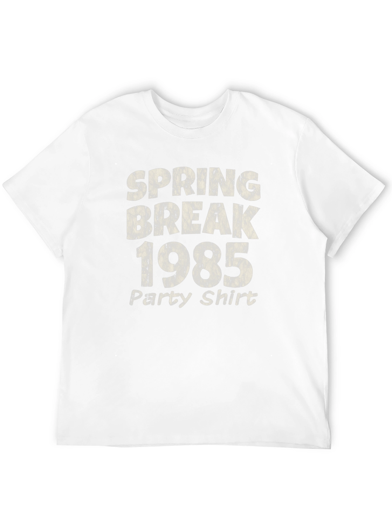 Spring Break 1985 Party Shirt - Retro Design