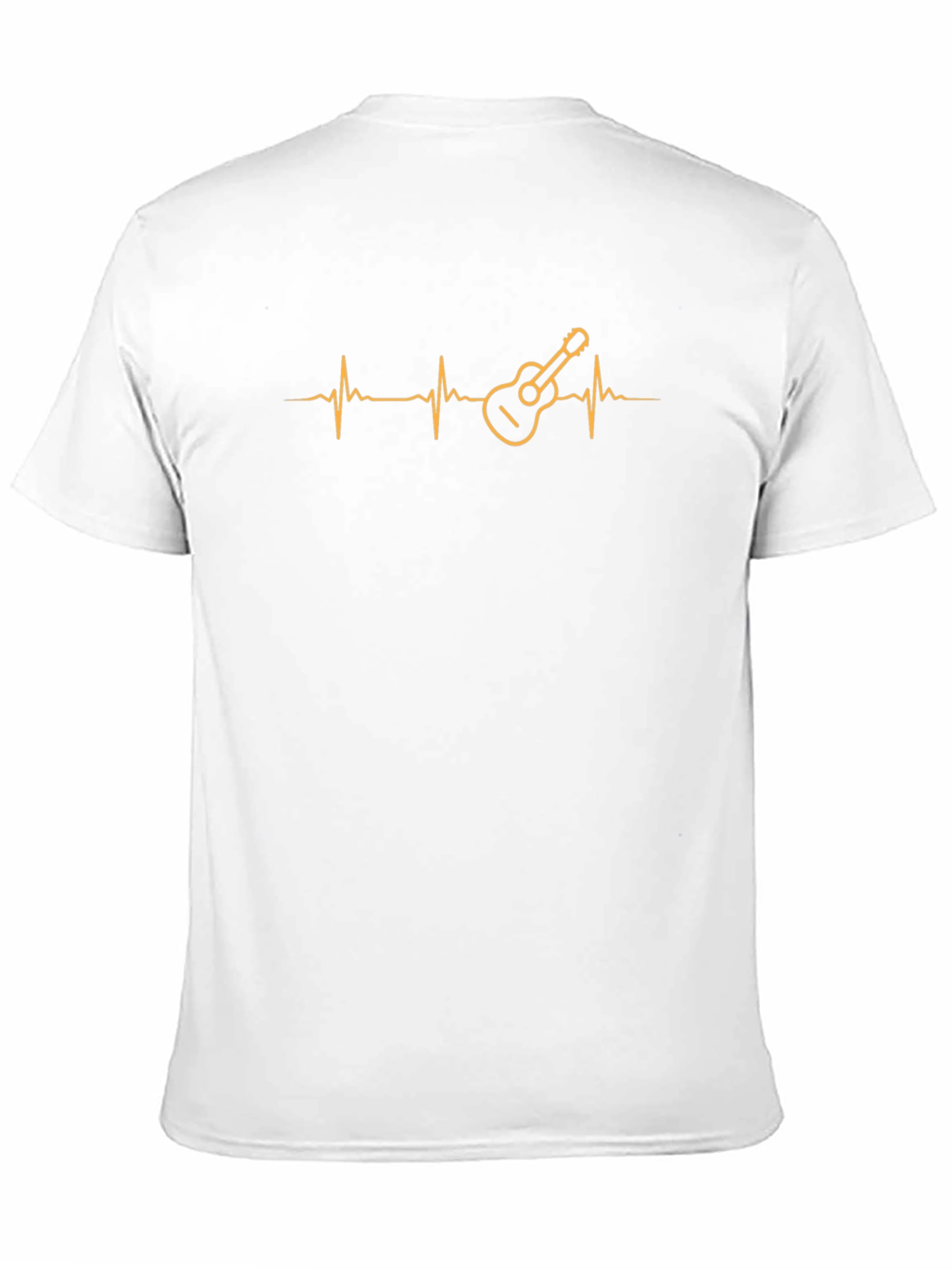 Guitar Heartbeat T-Shirt - Music Lover Tee