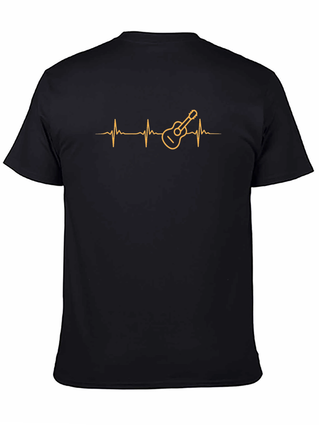 Guitar Heartbeat T-Shirt - Music Lover Tee
