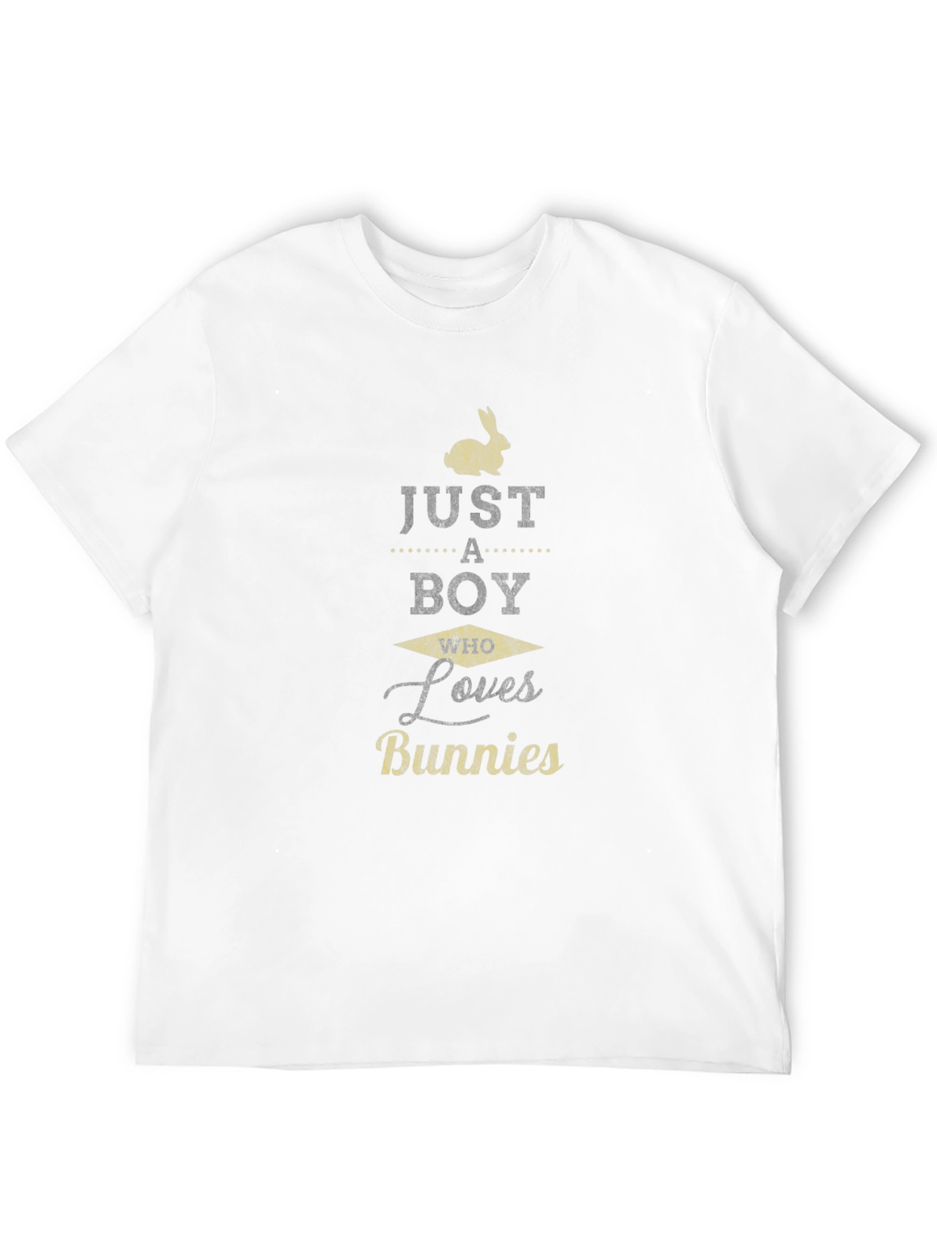 Just A Boy Who Loves Bunnies T-Shirt