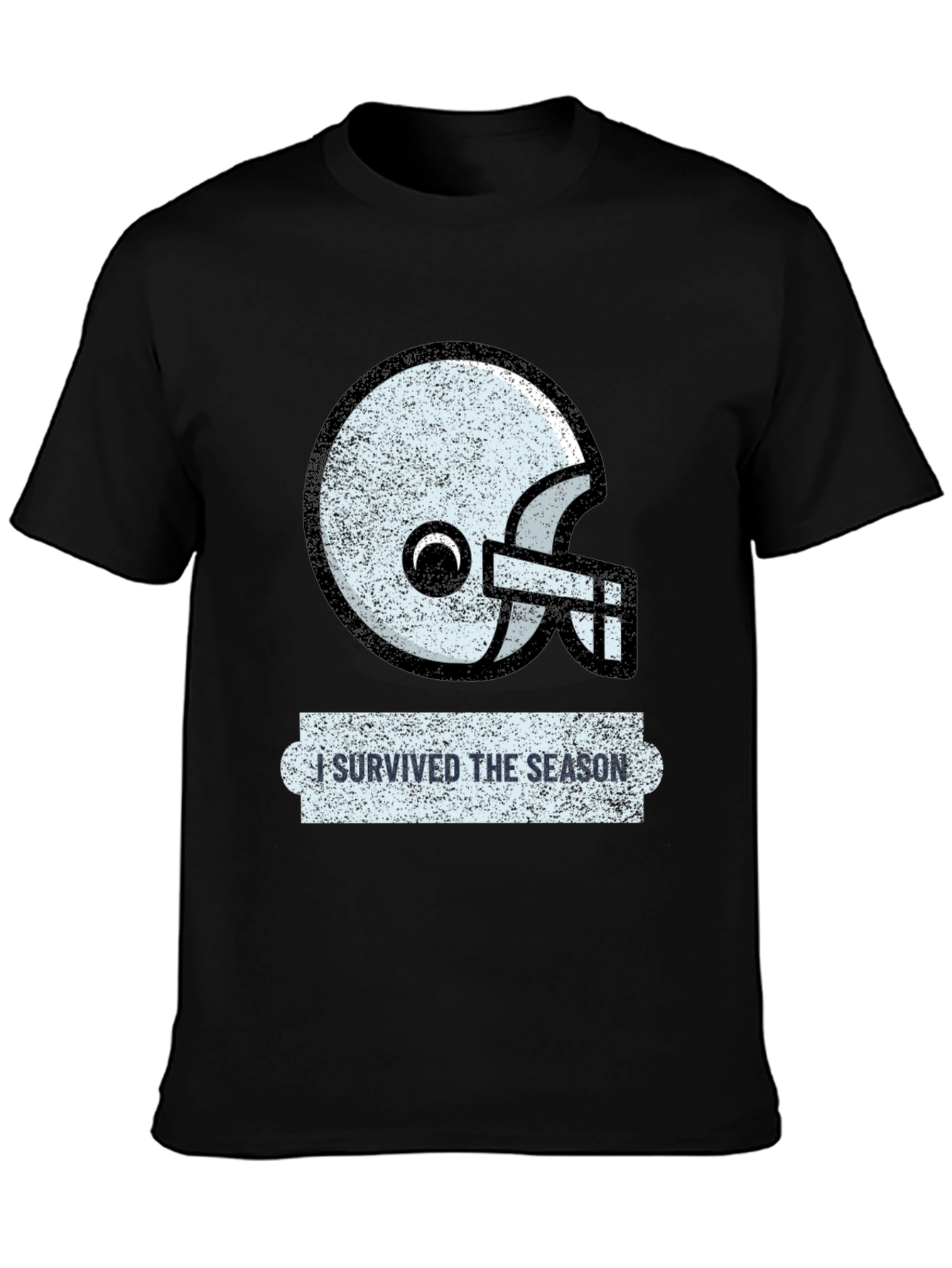 I Survived the Season Football Helmet T-Shirt