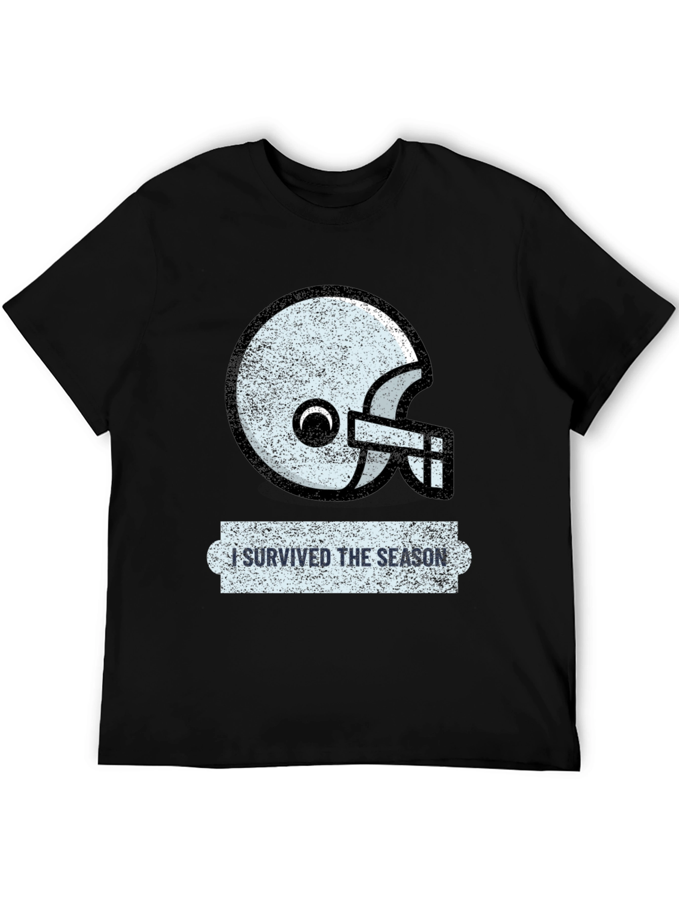 I Survived the Season Football Helmet T-Shirt