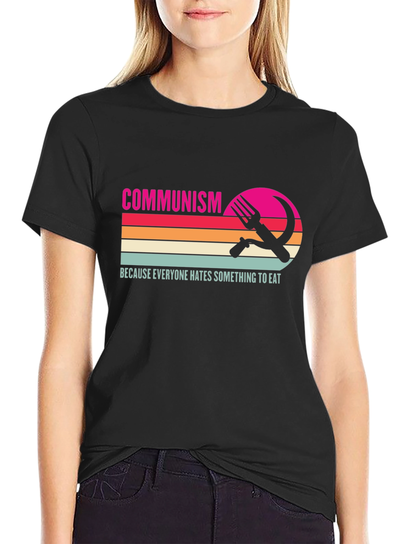 Communism Everyone Hates Something To Eat T-Shirt