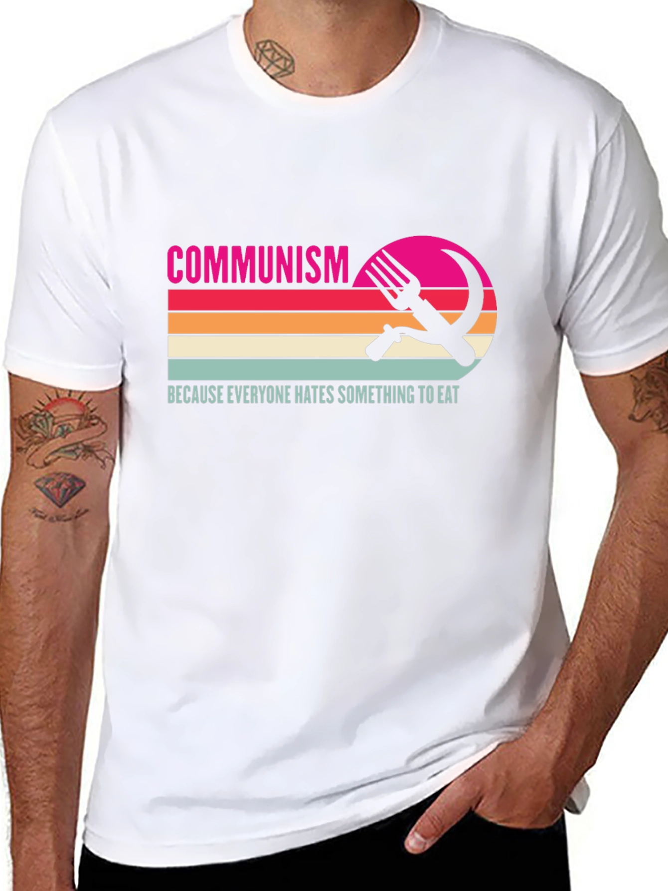 Communism Everyone Hates Something To Eat T-Shirt