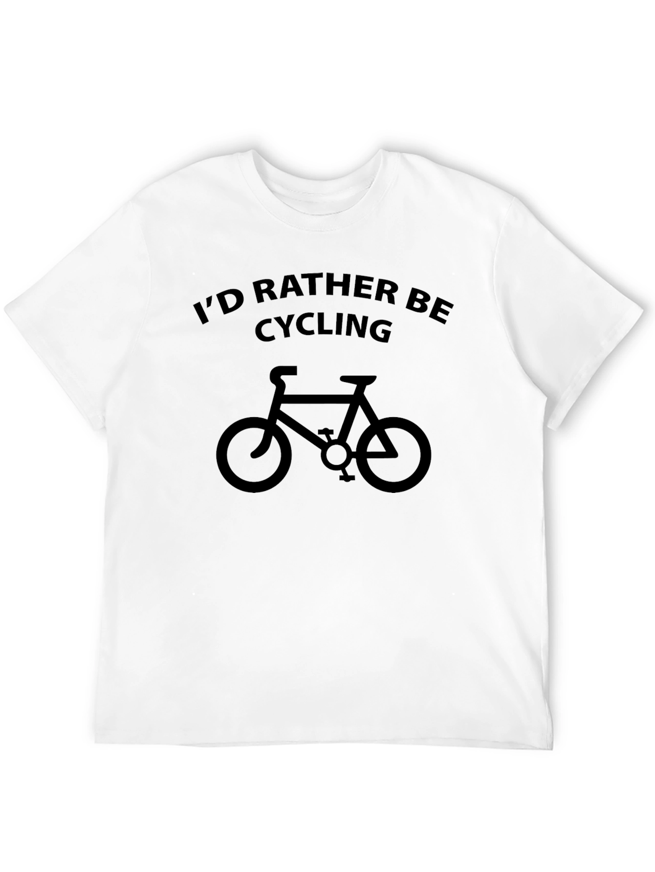 Cycling T-Shirt: Id Rather Be Cycling