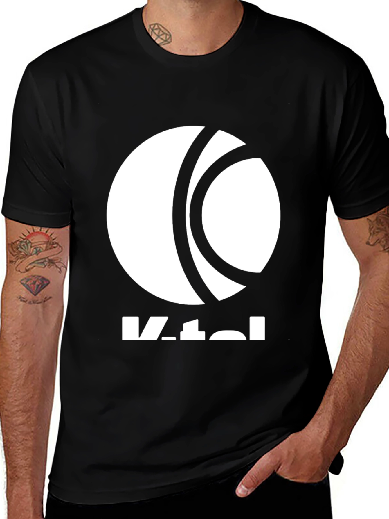 K-tel Graphic T-Shirt - Classic Black Tee