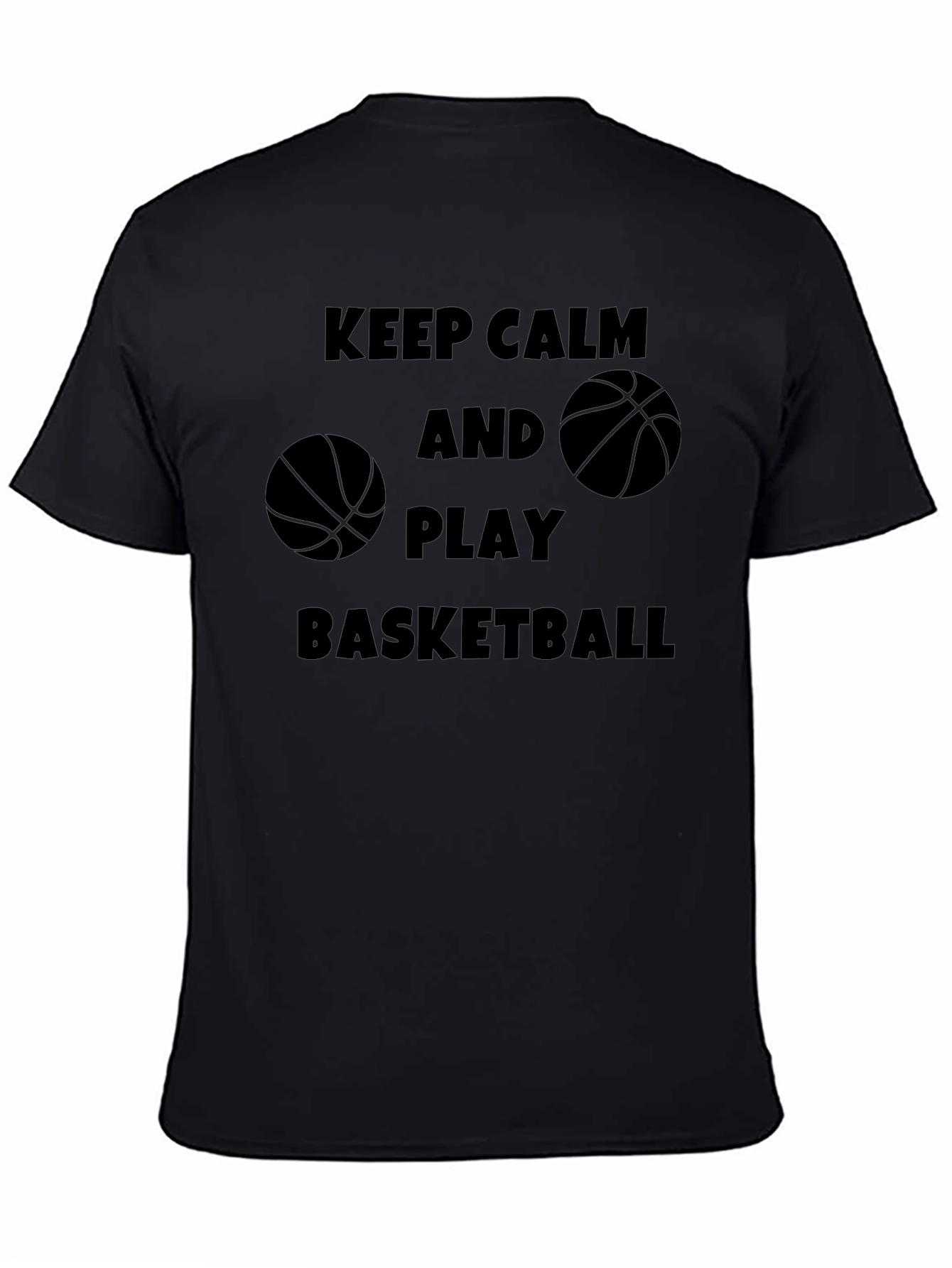 Keep Calm Basketball T-Shirt