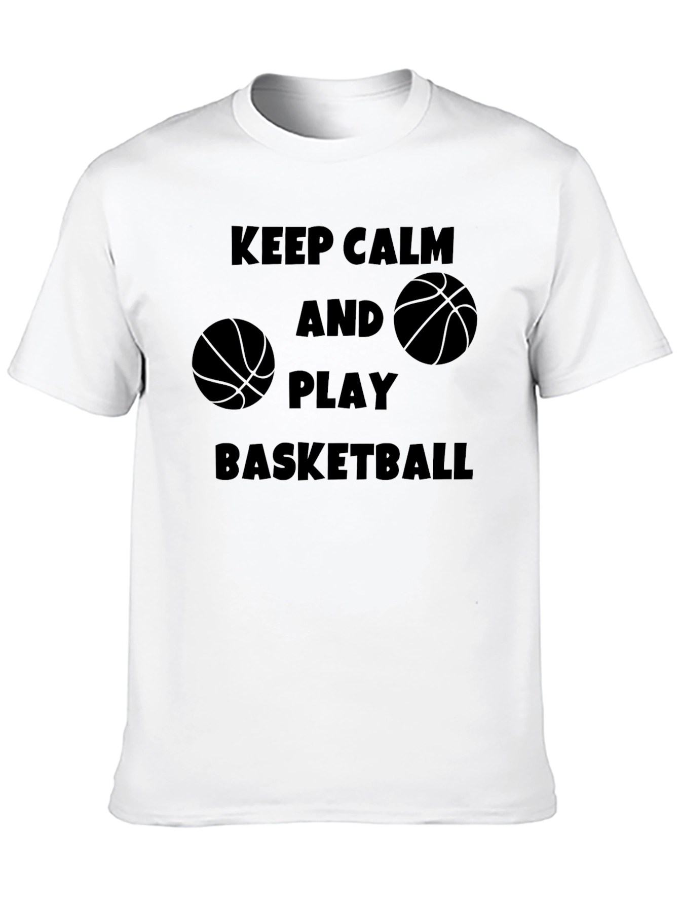 Keep Calm Basketball T-Shirt