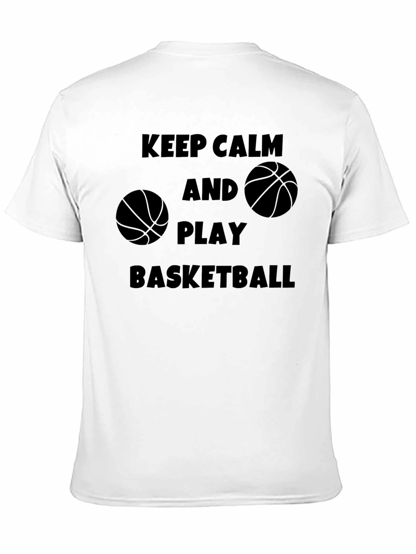 Keep Calm Basketball T-Shirt