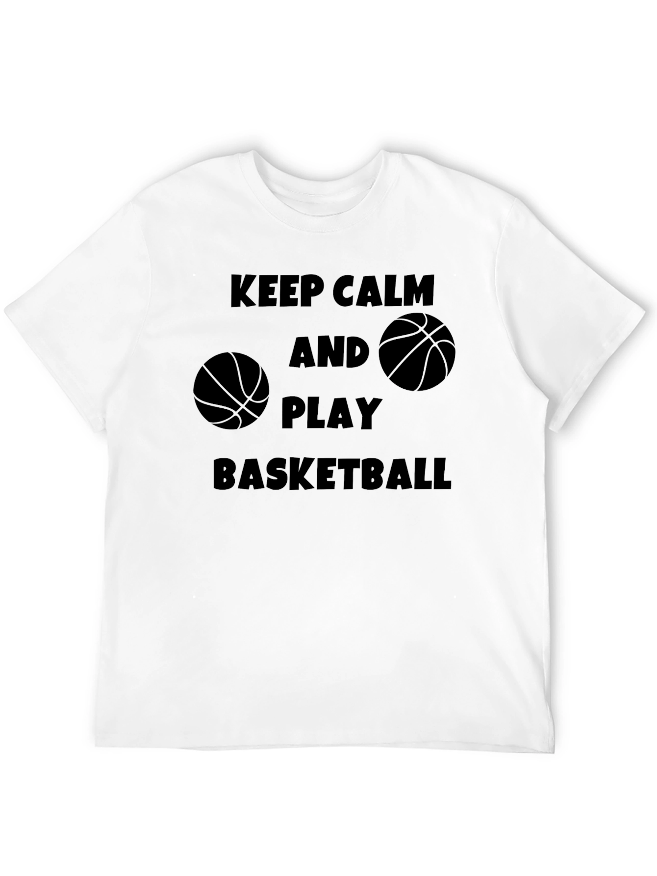 Keep Calm Basketball T-Shirt