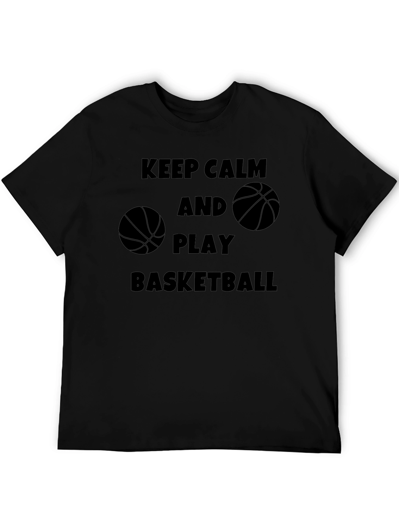 Keep Calm Basketball T-Shirt