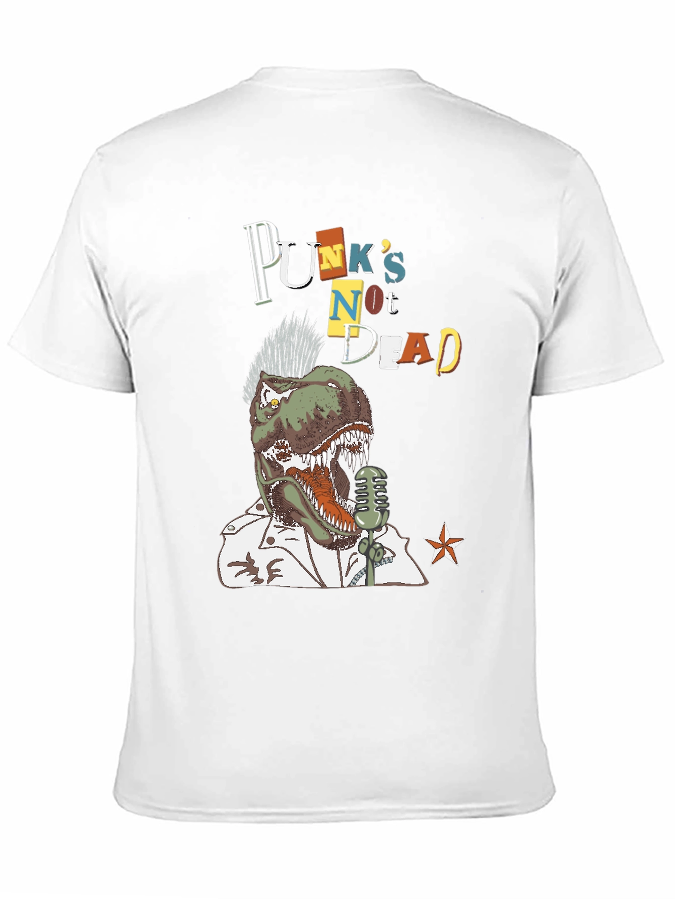 Punks Not Dead Dinosaur T-Shirt